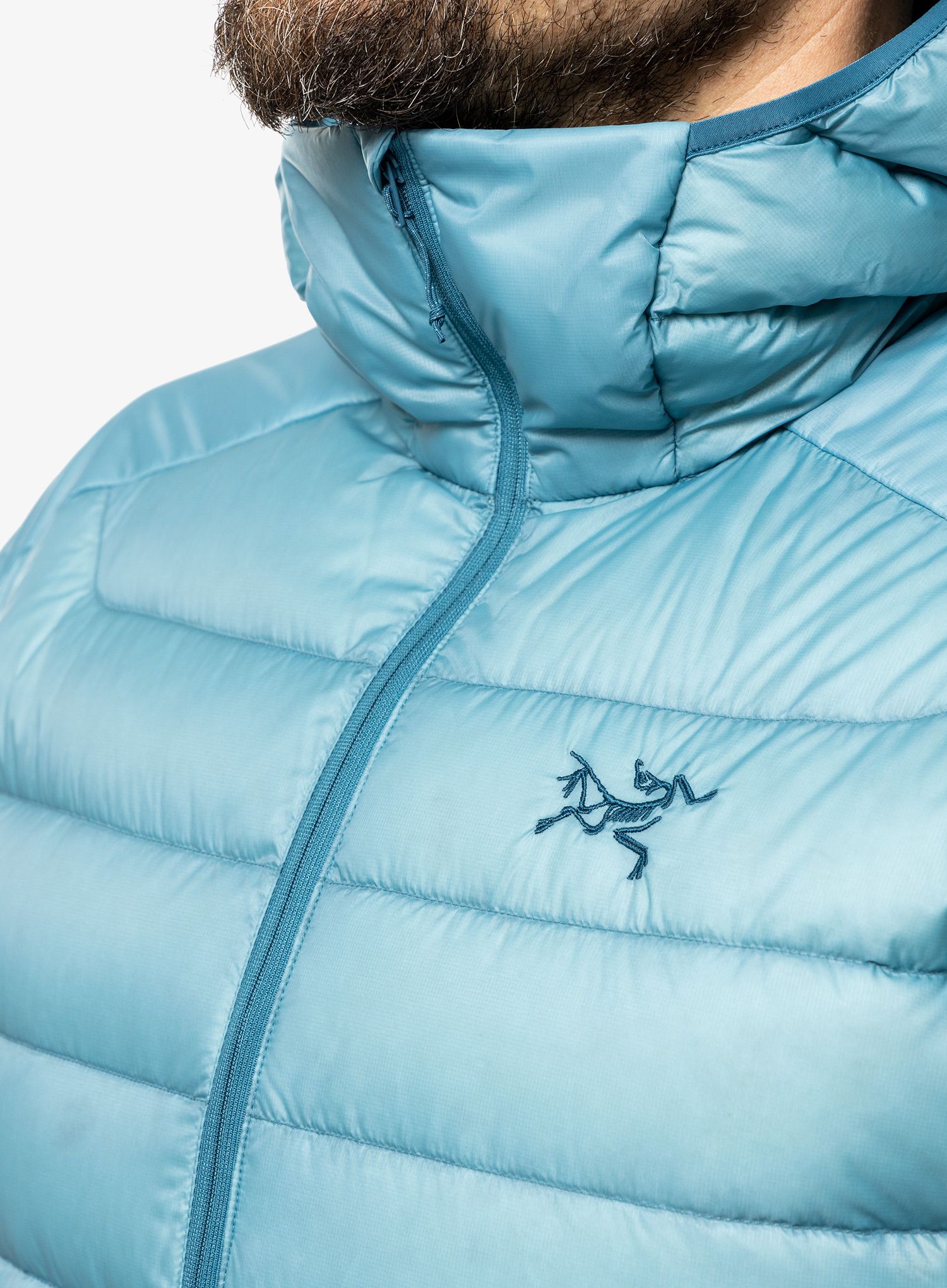 Пуховик Arcteryx Cerium Hoody - serene/solace