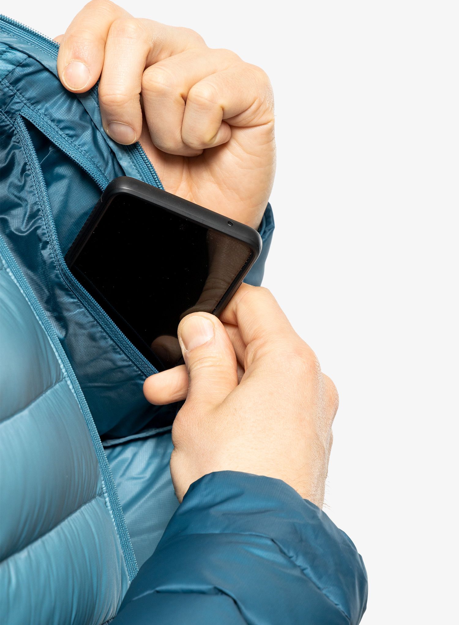 Пуховик Arcteryx Cerium Hoody - serene/solace