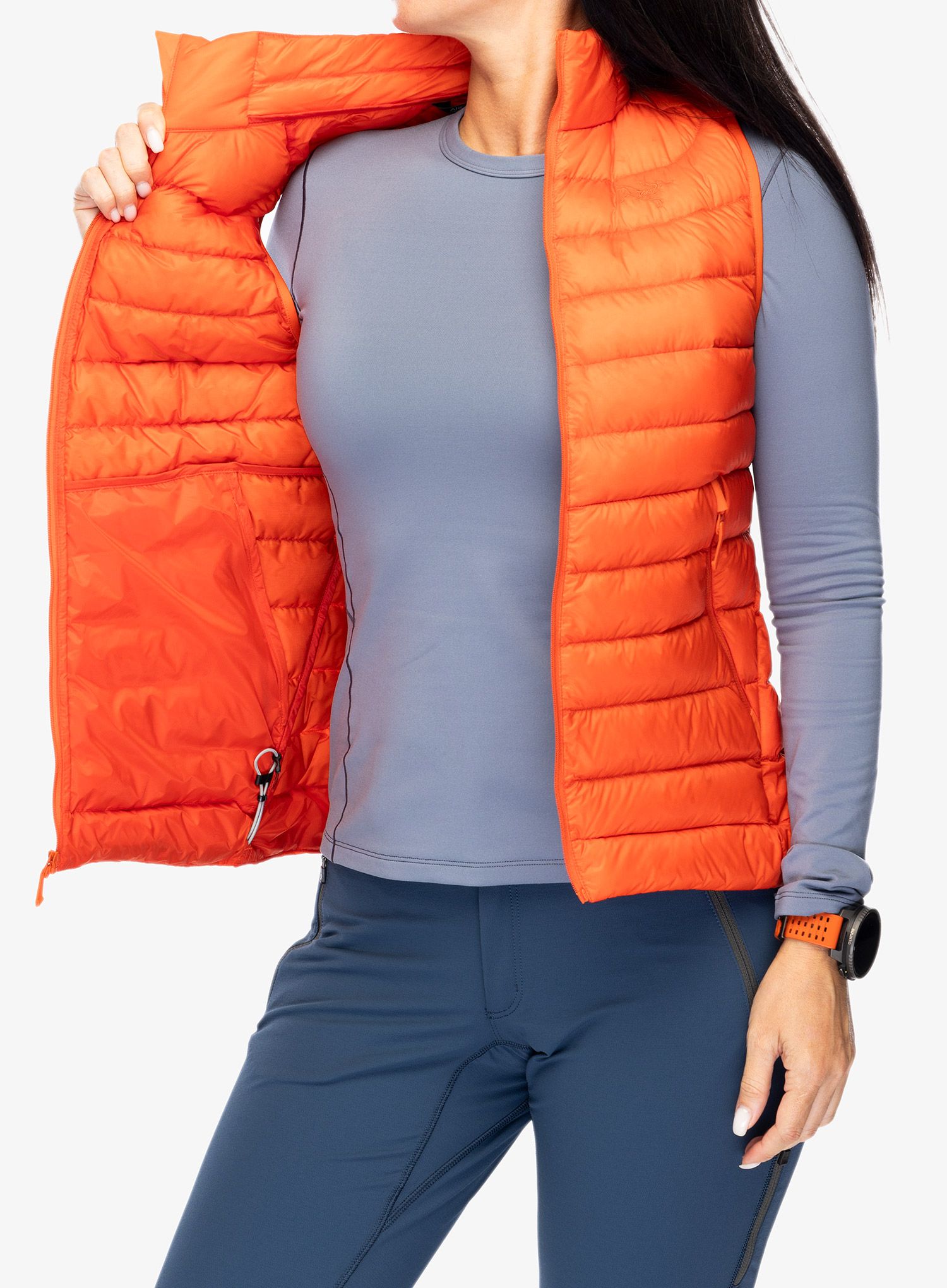 Жилет пуховий жіночий Arcteryx Cerium Vest - solaris