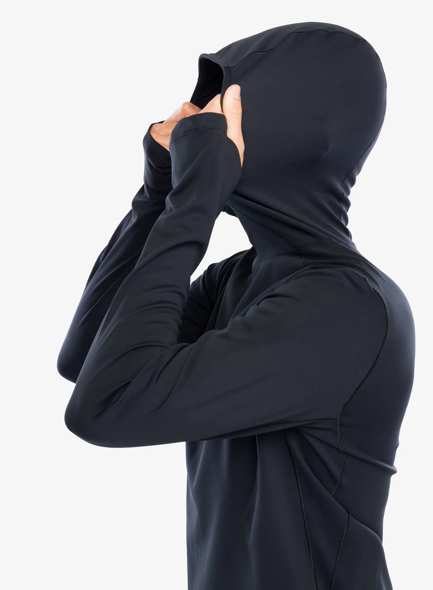 Кофта для бігу Arcteryx Cormac Heavyweight Hoody - black