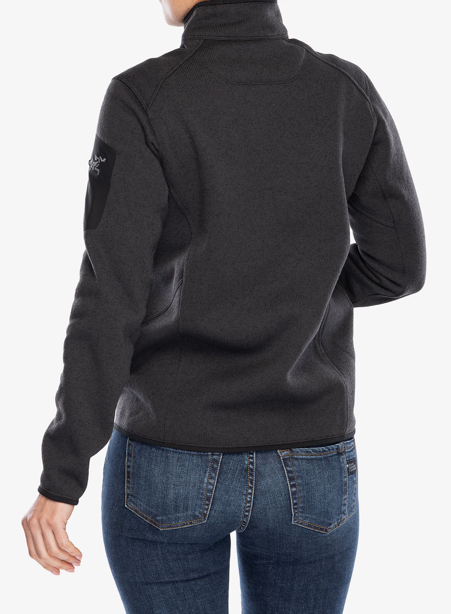 Кофта флісова жіноча Arcteryx Covert Cardigan - black heather II