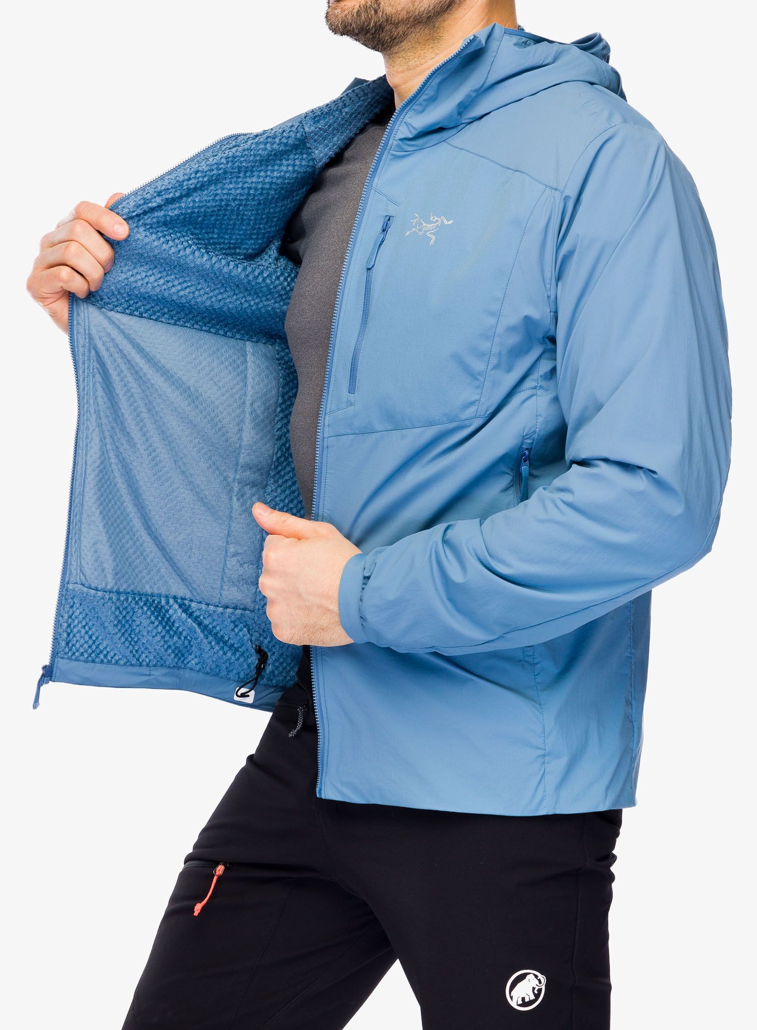 Куртка утеплена Arcteryx Proton Lightweight Hoody - stone wash