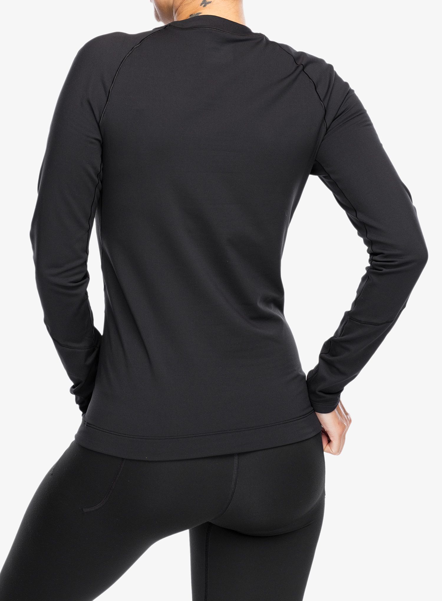 Термокофта жіноча Arcteryx Rho Crew Neck LS - black