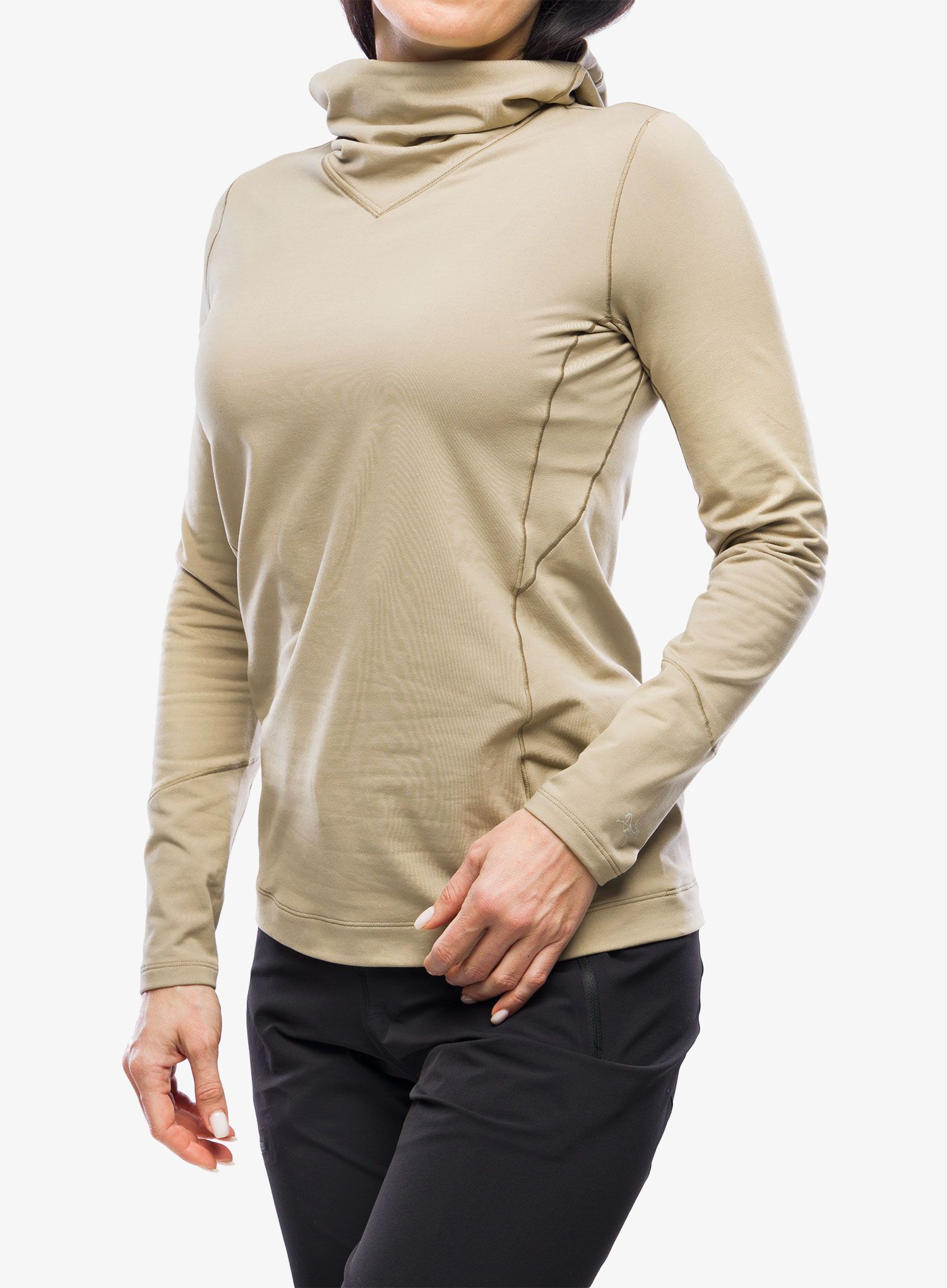 Термокофта жіноча Arcteryx Rho Hoody - smoke bluff