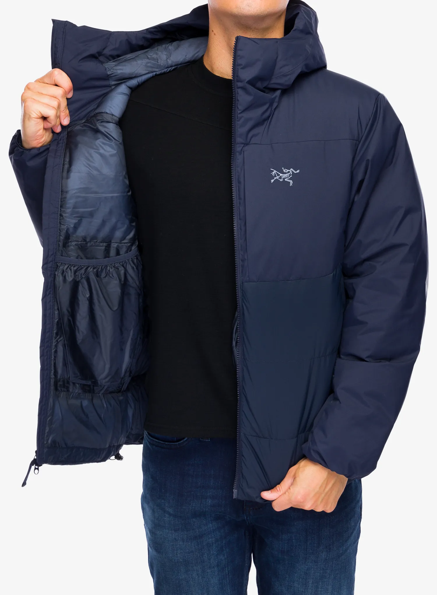 Пуховик Arcteryx Thorium SV Hoody - black sapphire