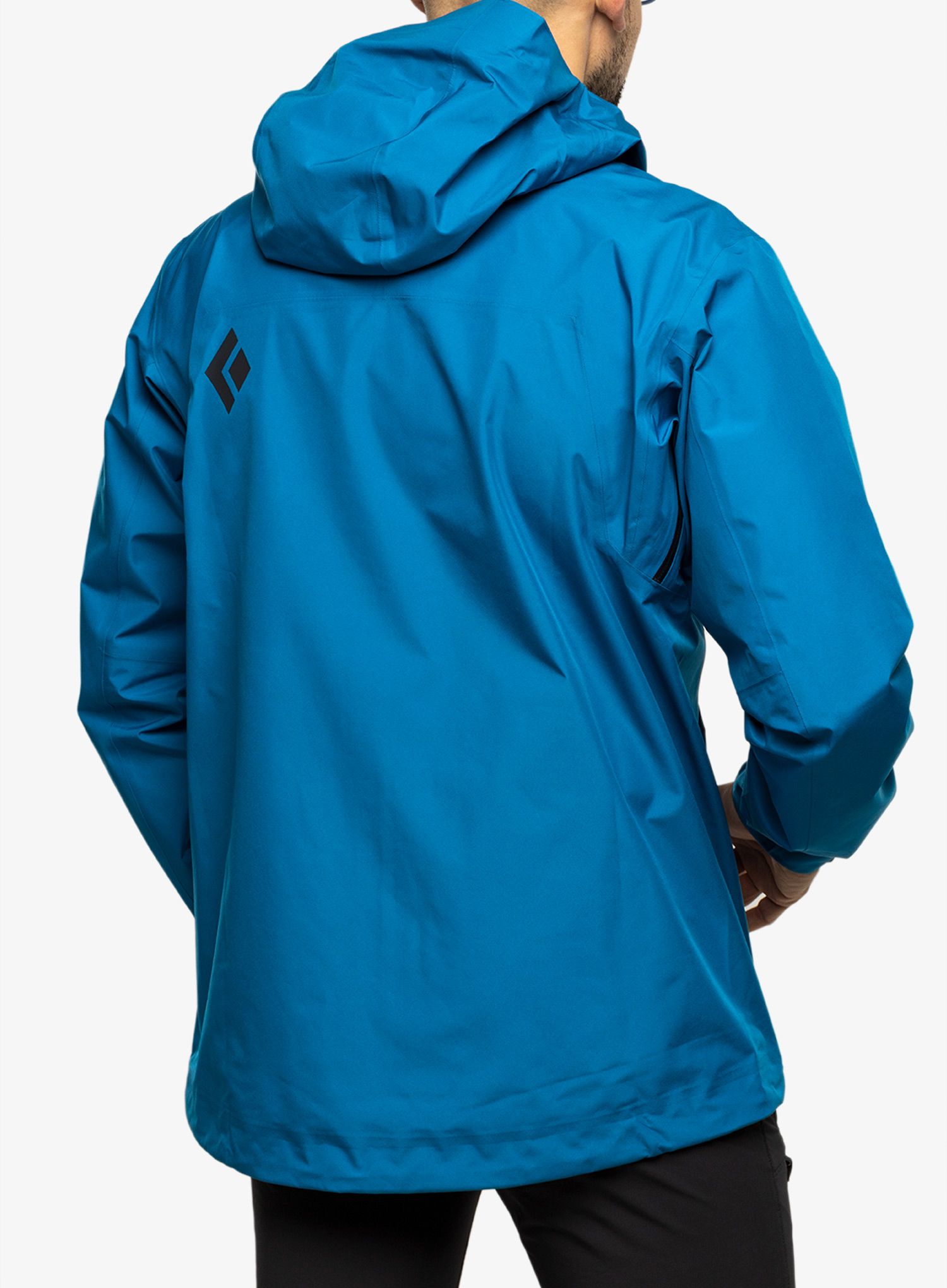 Куртка дощовик Black Diamond Liquid Point Shell - kingfisher