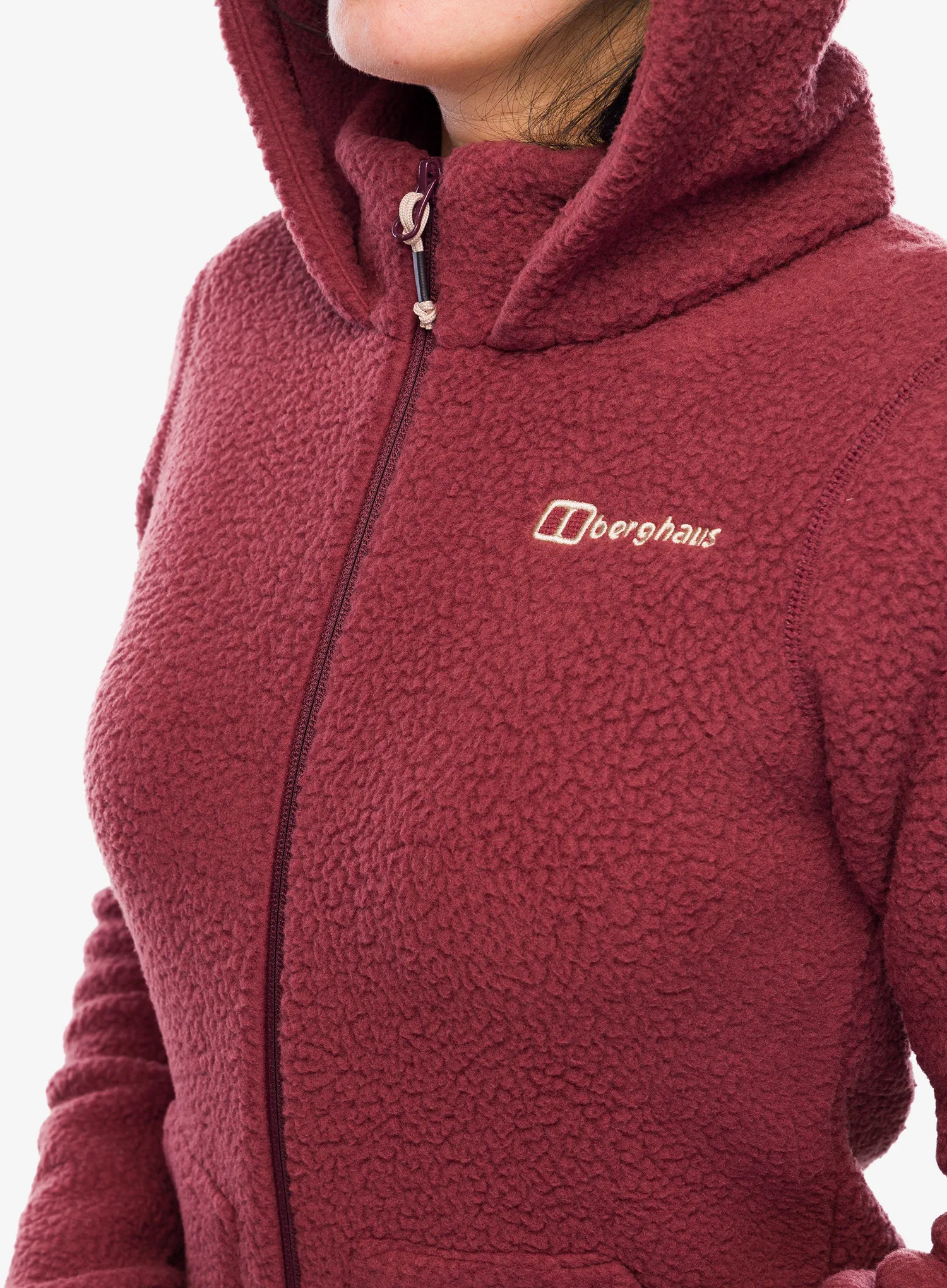 Фліска жіноча Berghaus Darria FZ Hooded Jacket - garnet