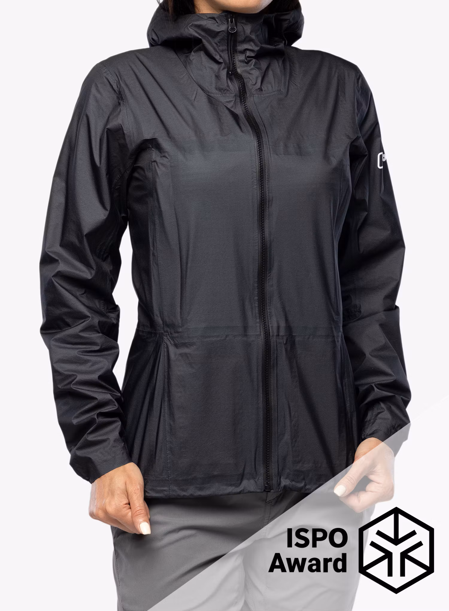 Куртка дощовик жіноча Berghaus MTN Guide Hyper Alpha Jacket - black/black