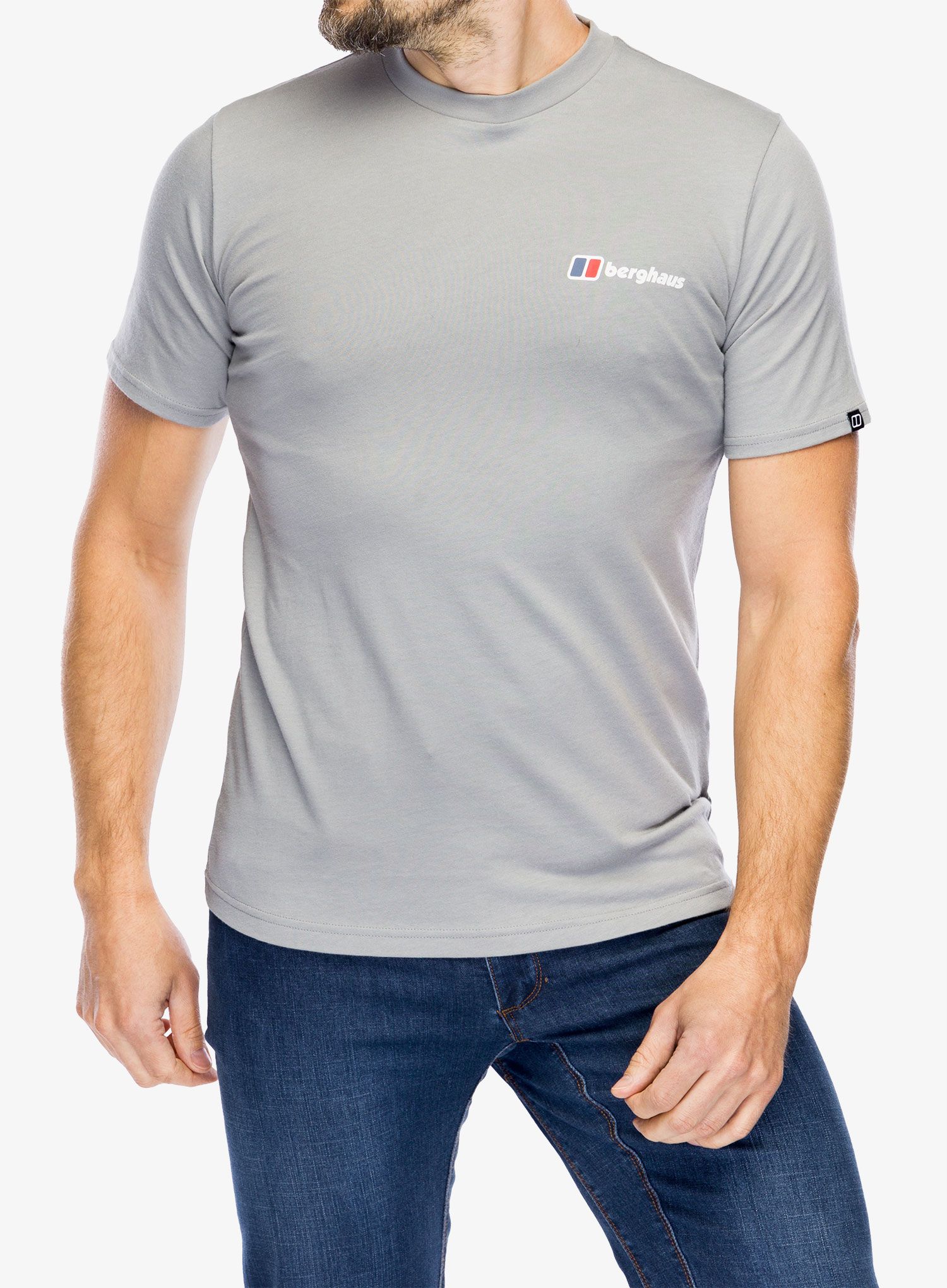 Футболка бавовняна Berghaus Mtn Lineation SS Tee - monument