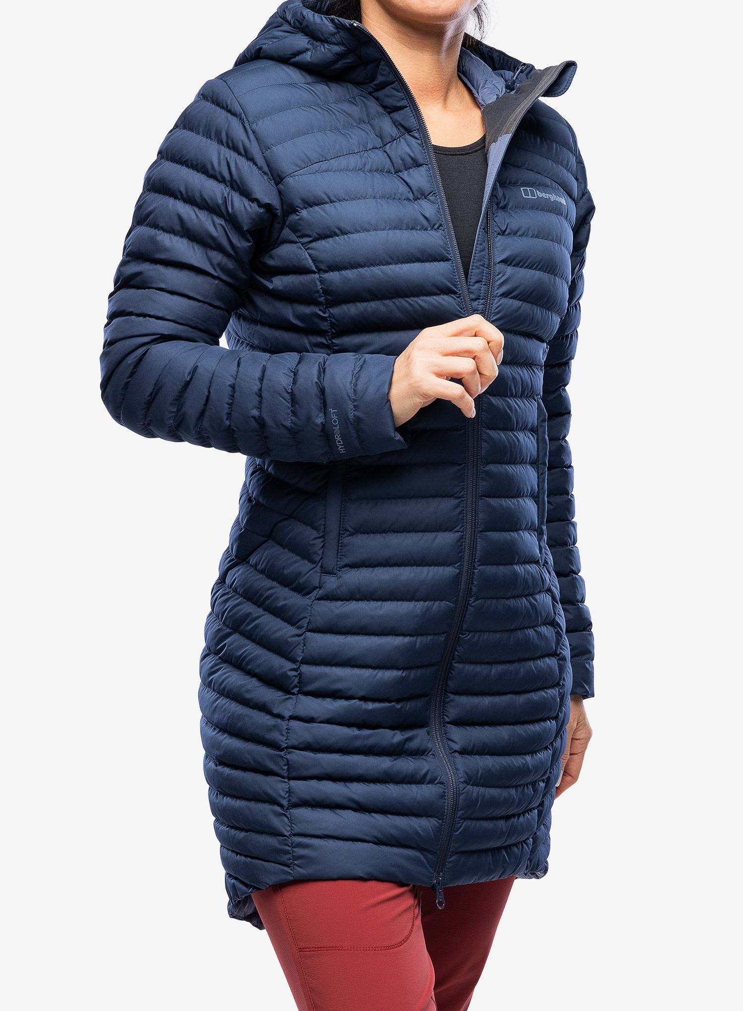 Плащ жіночий Berghaus Nula Micro Long Jacket - dusk