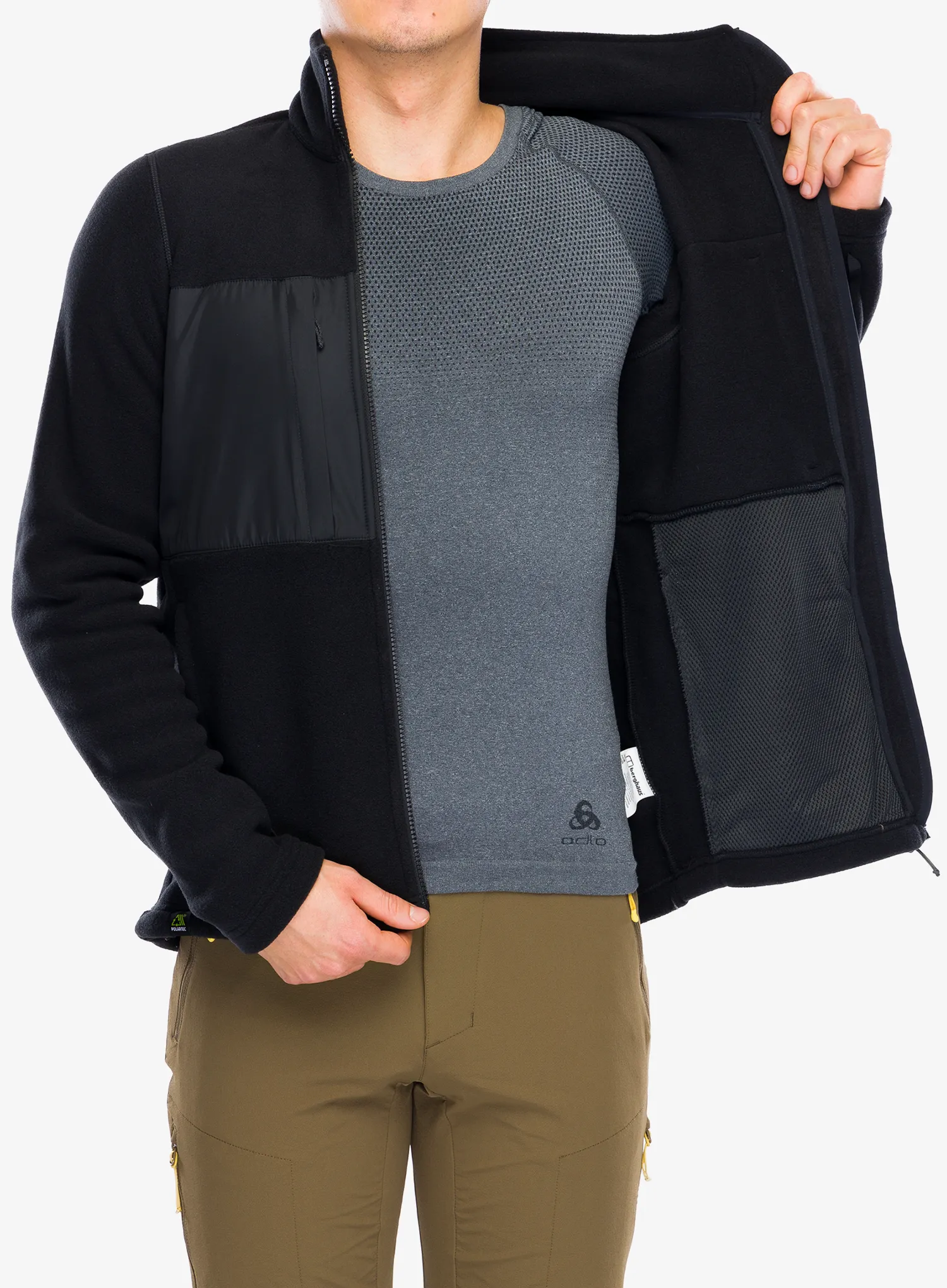 Кофта флісова Berghaus Prism Guide IA Jacket - black/black