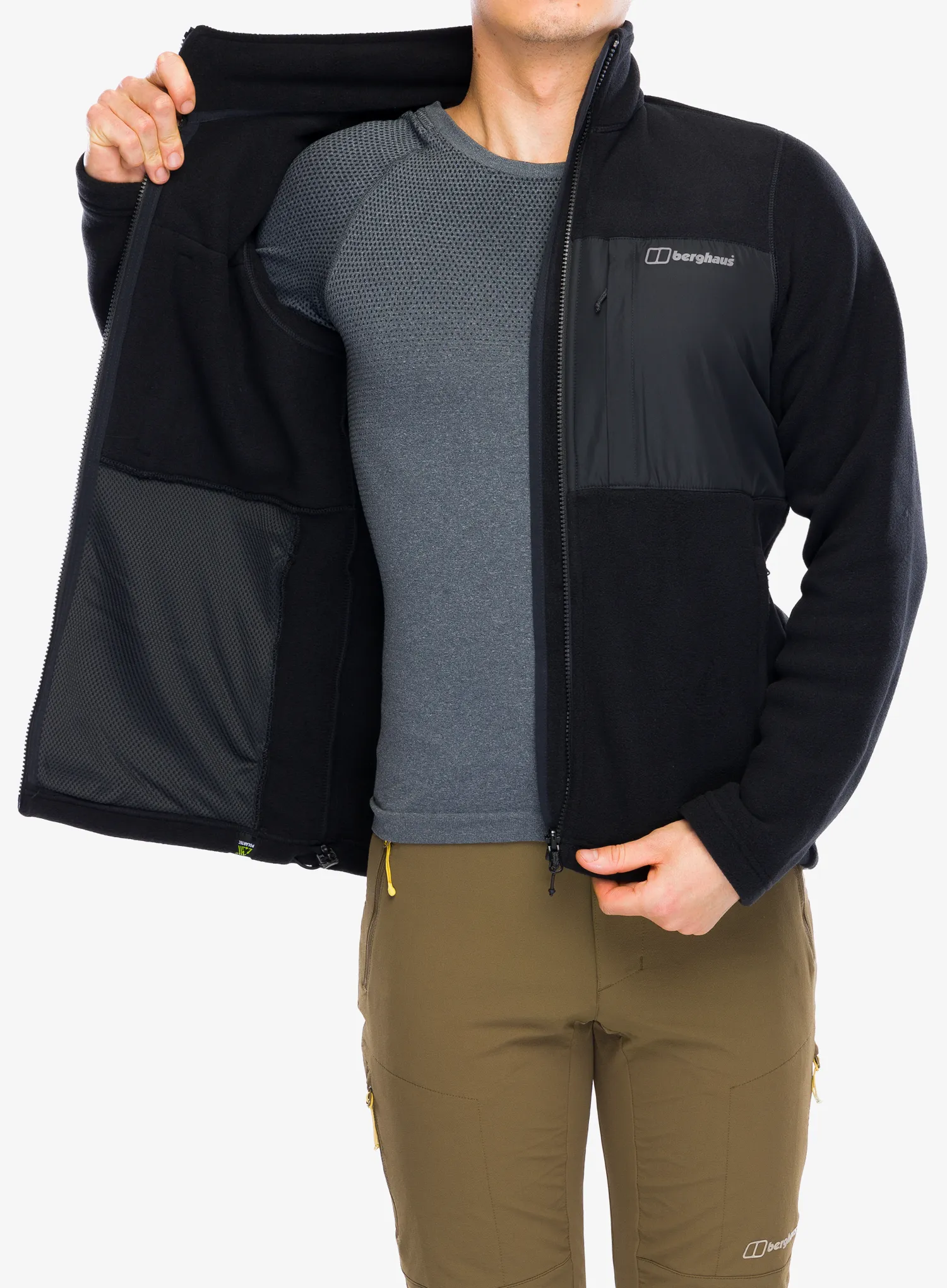 Кофта флісова Berghaus Prism Guide IA Jacket - black/black