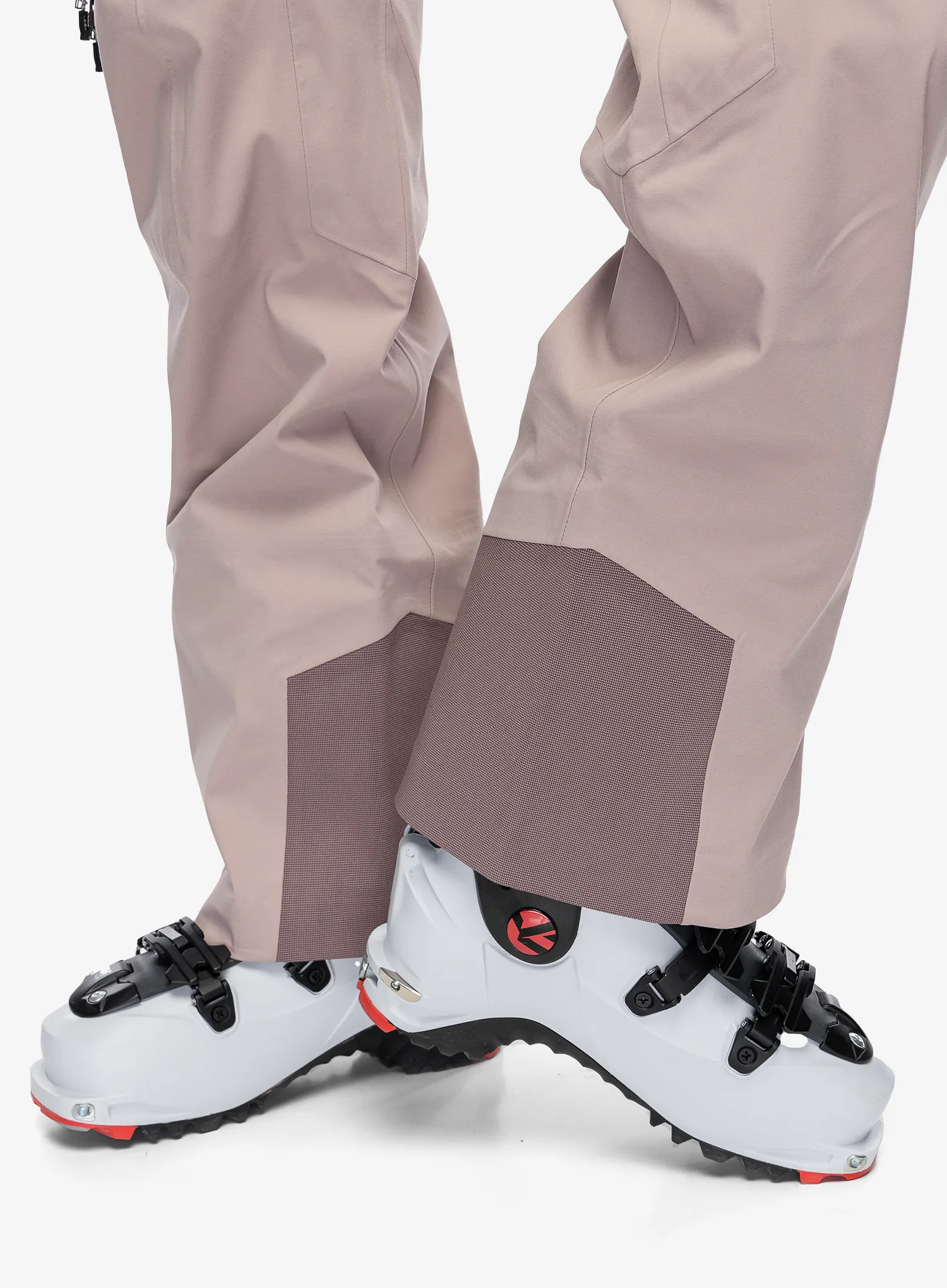 Штани лижні жіночі Black Diamond Factor Bibs - pale mauve