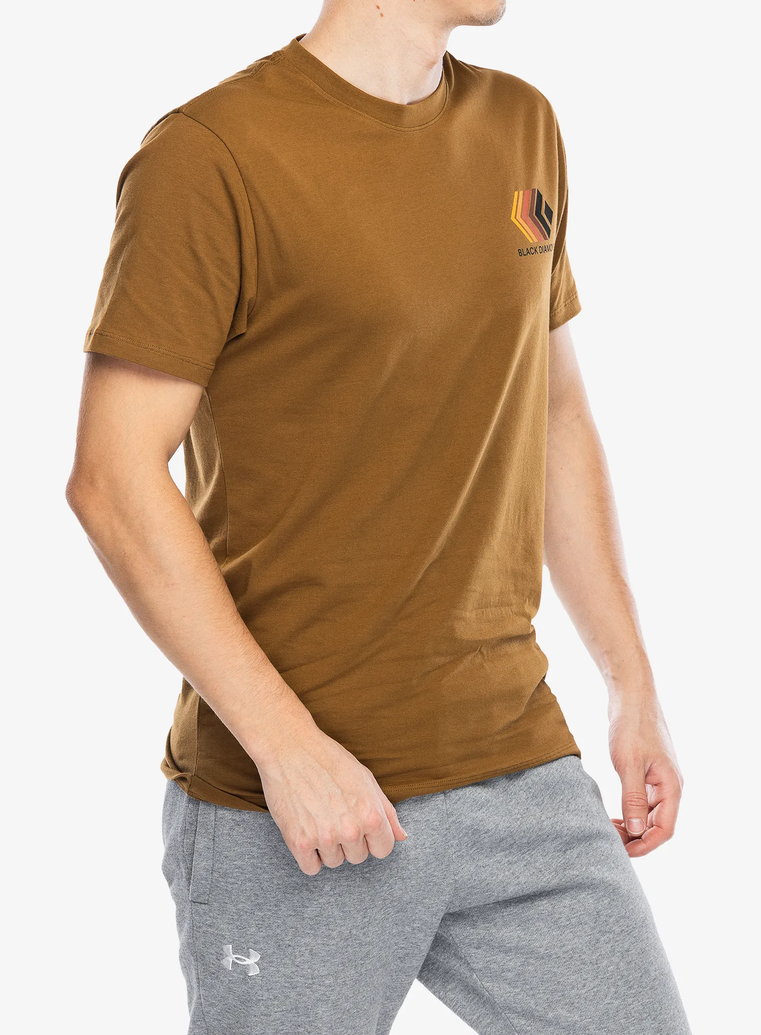 Футболка бавовняна Black Diamond Faded SS Tee - dark curry