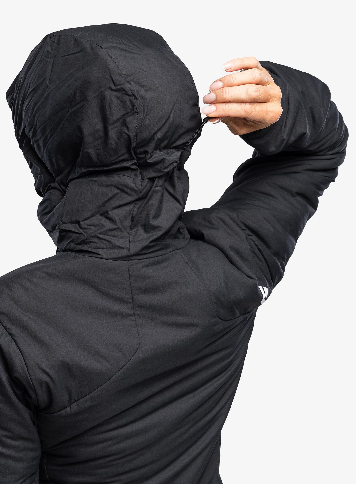 Куртка утеплена жіноча Black Diamond First Light Stretch Hoody - black/black