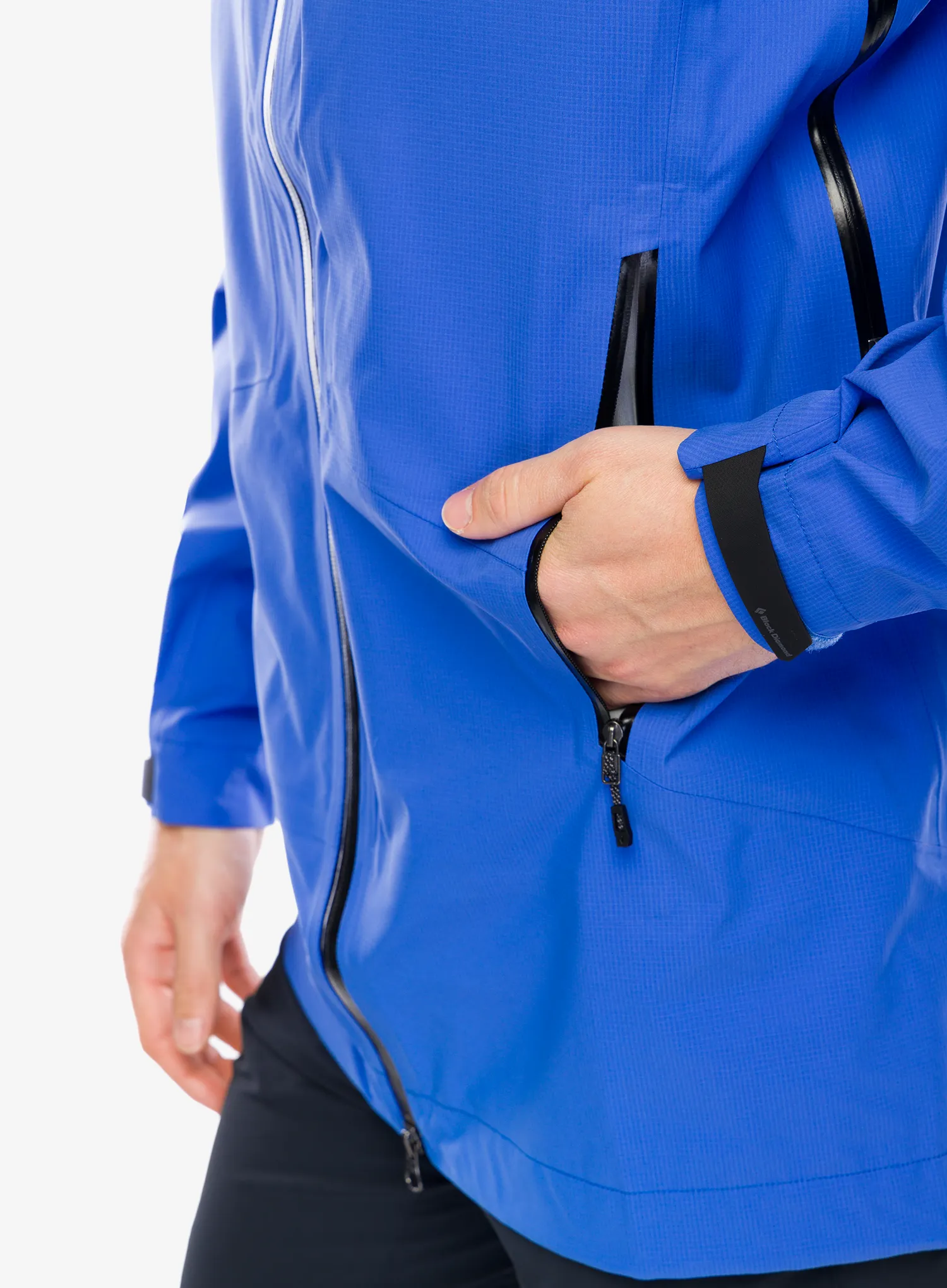 Куртка дощовик Black Diamond Highline Stretch Shell - clean blue
