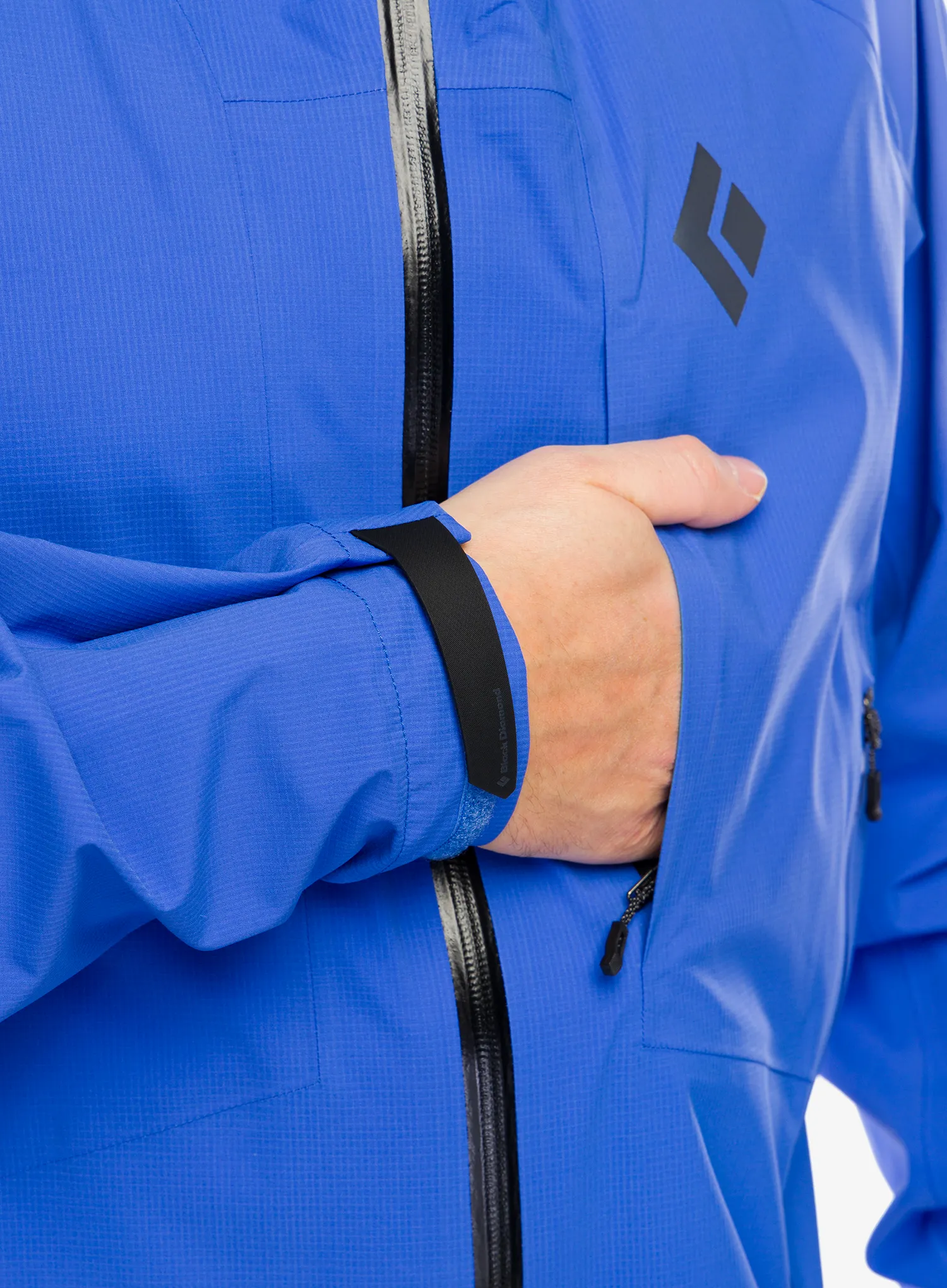 Куртка дощовик Black Diamond Highline Stretch Shell - clean blue