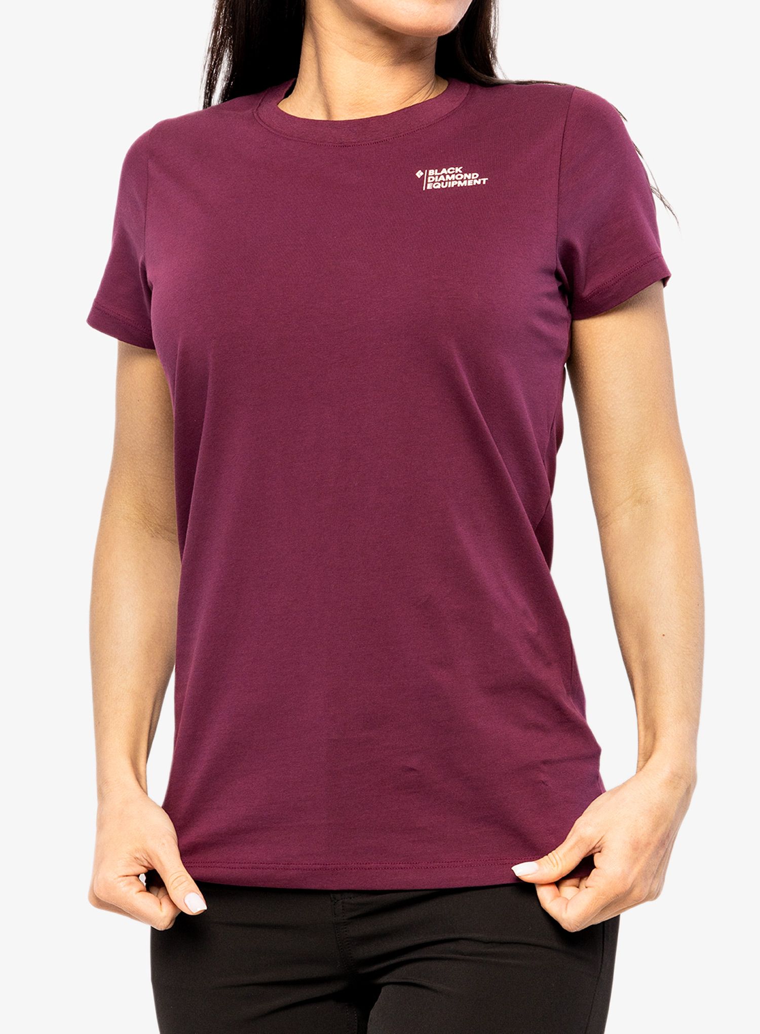 Футболка жіноча Black Diamond Multi Sport Tee S/S - blackberry