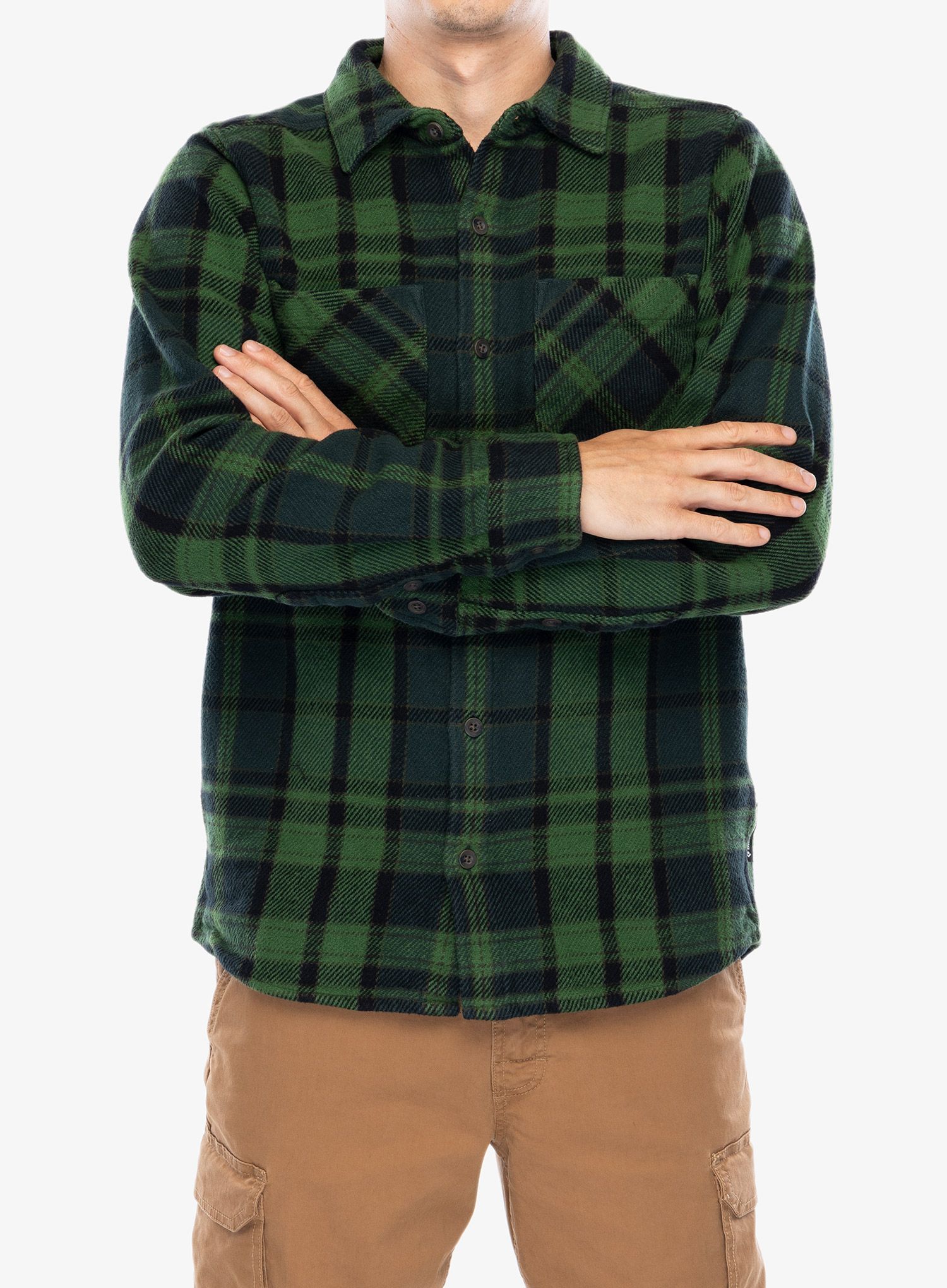 Сорочка Black Diamond Project Heavy Flannel - green/plaid