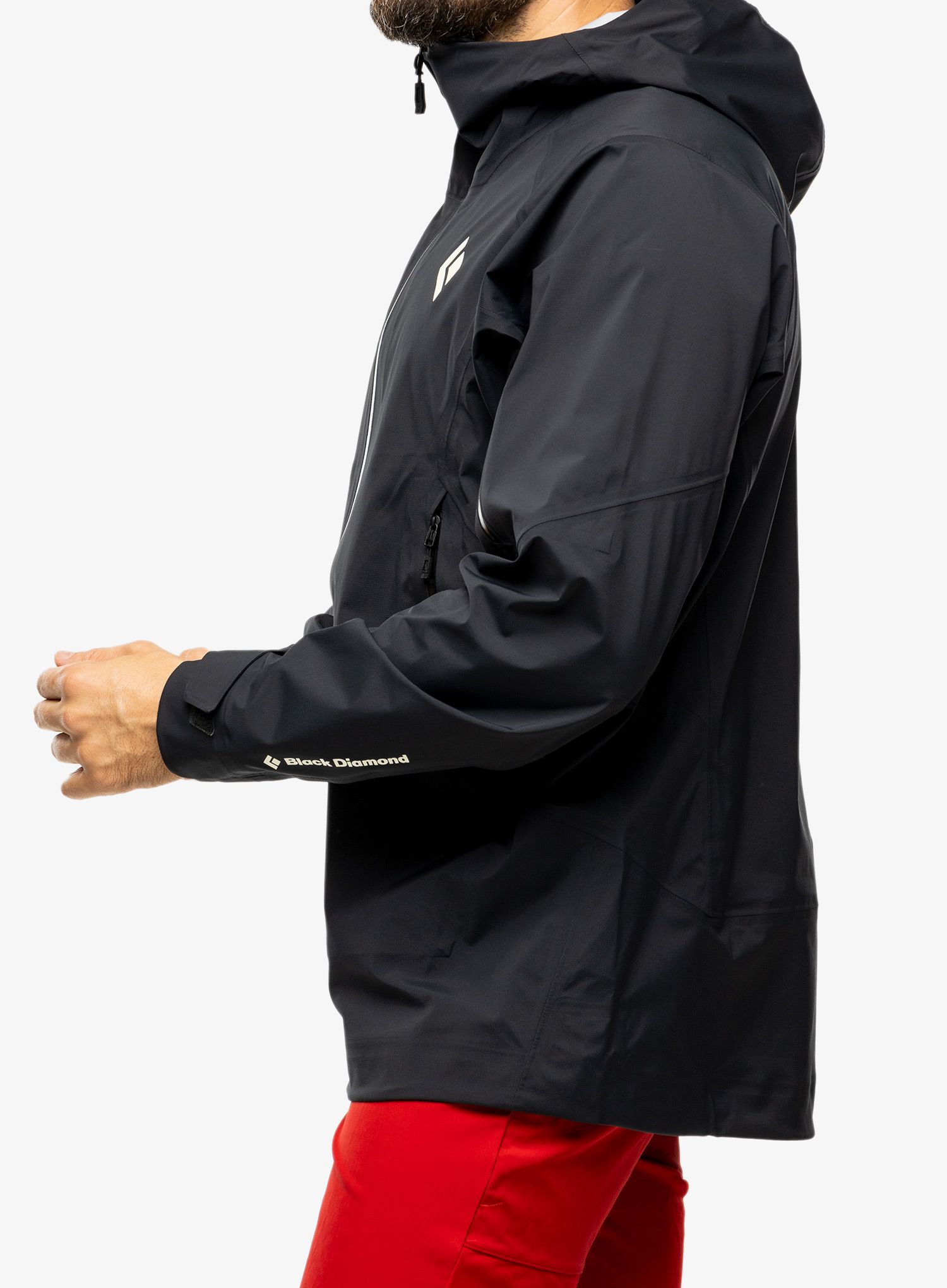 Куртка дощовик Black Diamond Recon LT Stretch Shell - black