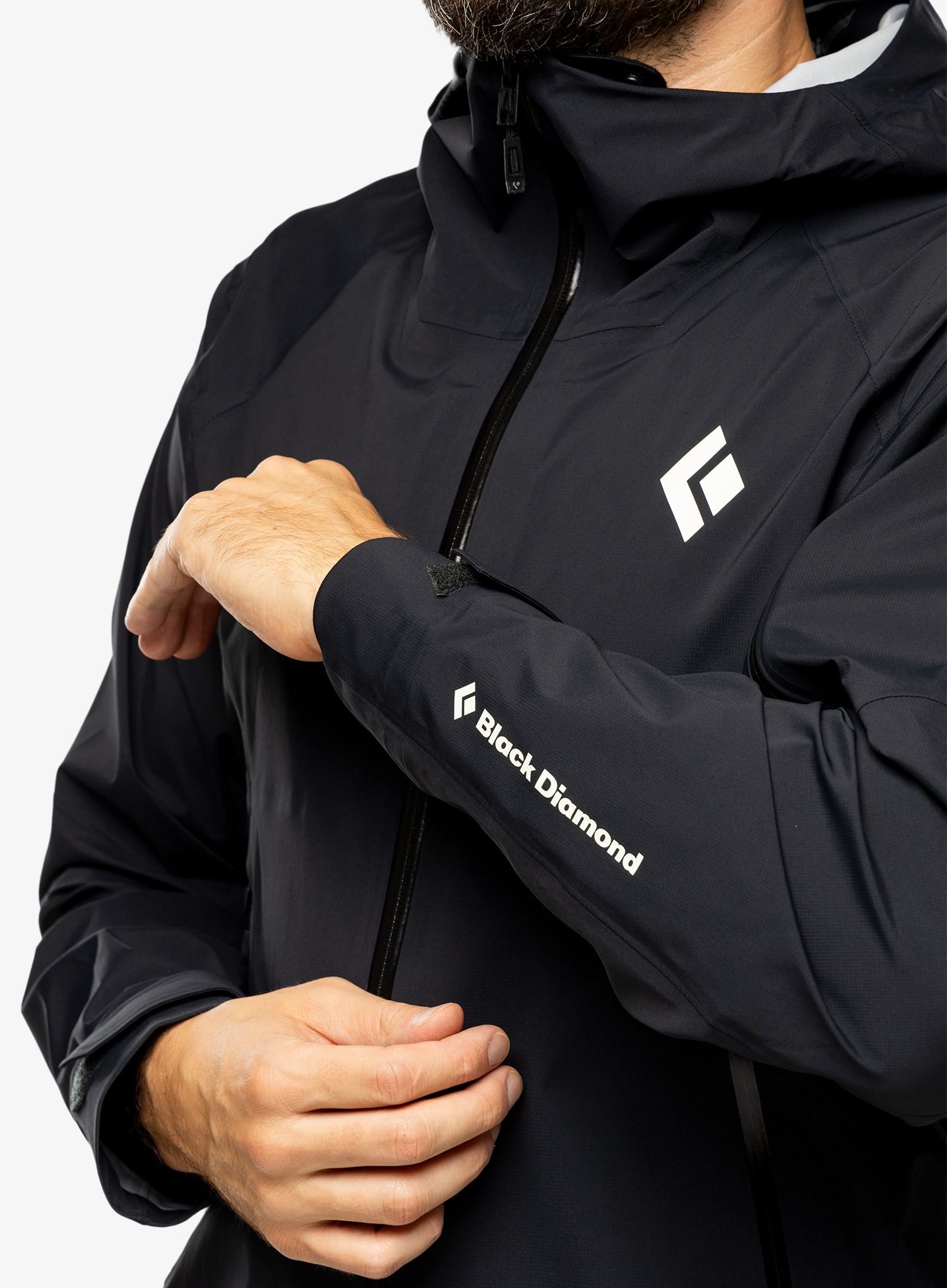Куртка дощовик Black Diamond Recon LT Stretch Shell - black