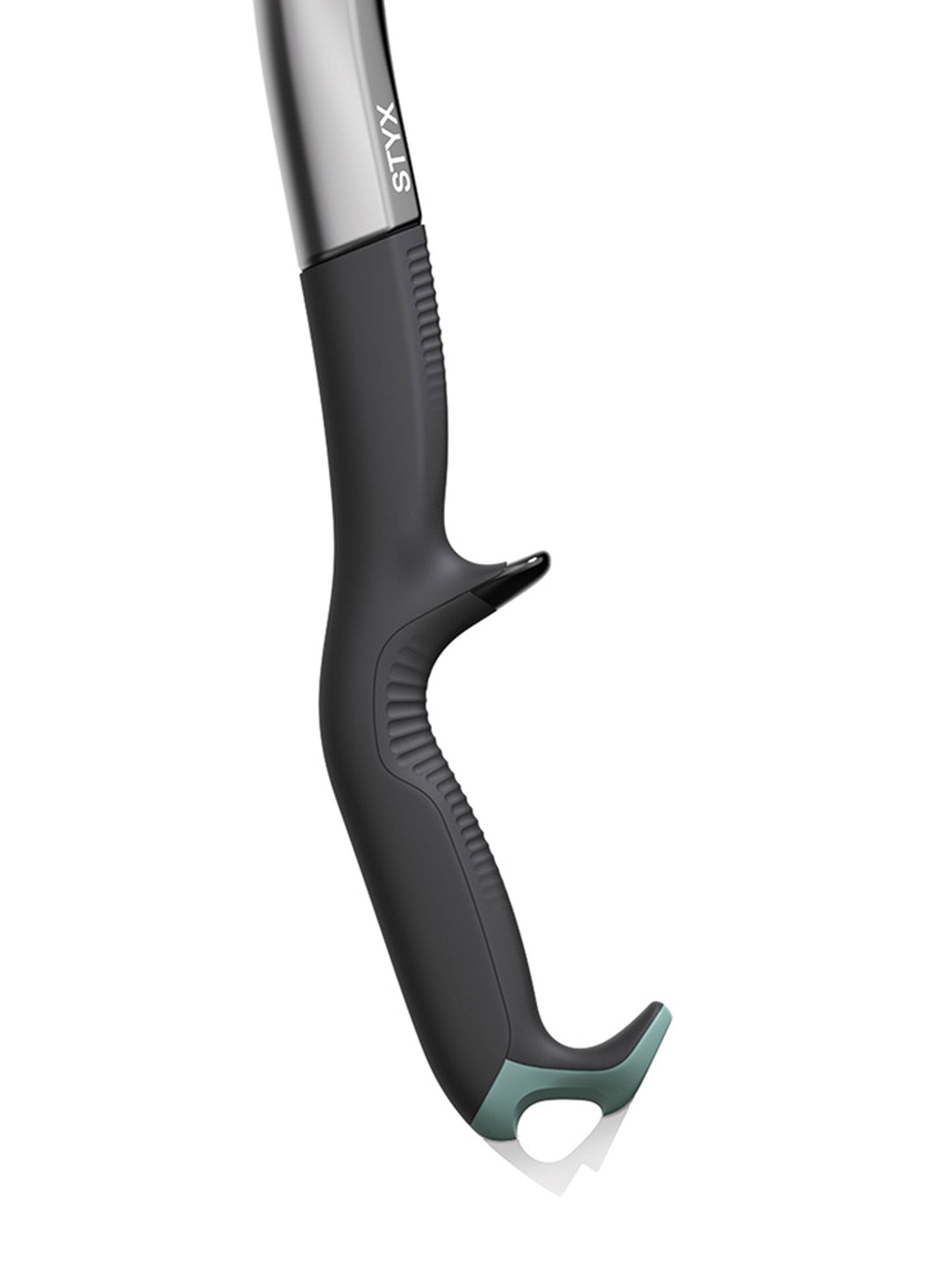 Льодоруб для льодових схилів Blue Ice Styx Hammer 50 cm - dark grey