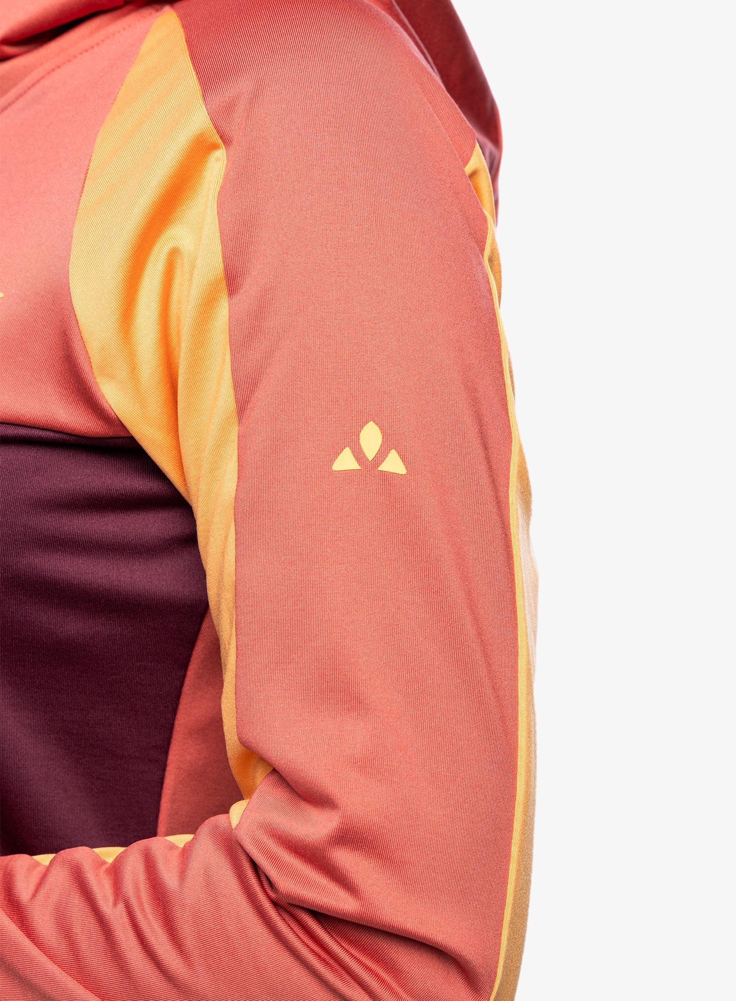 Жіноча велокофта Vaude Qimsa LS Shirt II - brick