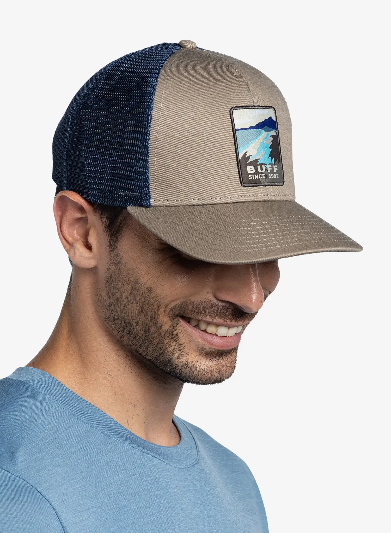 Кепка Buff Explore Trucker Cap - tundra khaki