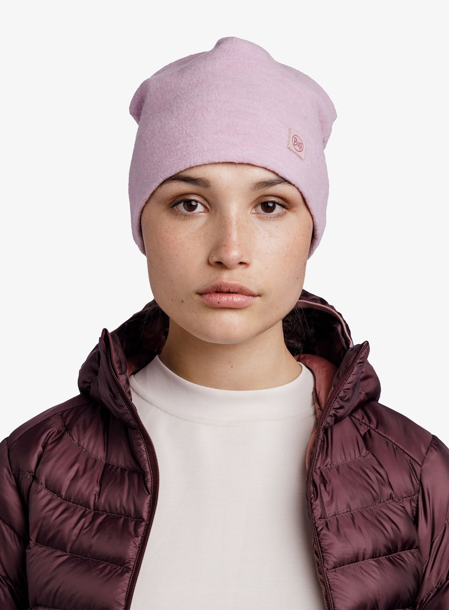 Термошапка Buff Merino Fleece Beanie - lilac sand
