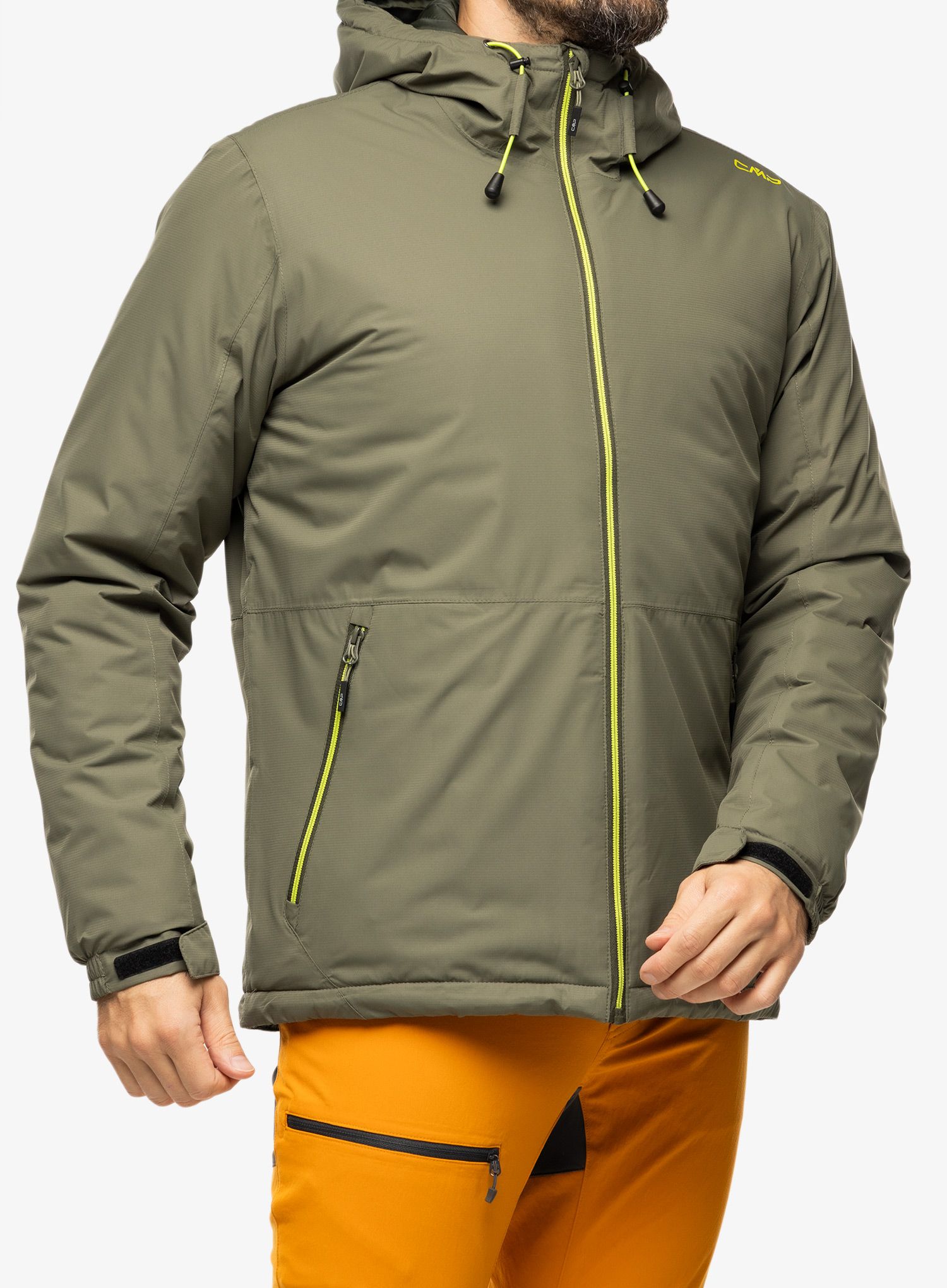 Куртка утеплена CMP Franz Jacket Fix Hood - kaki