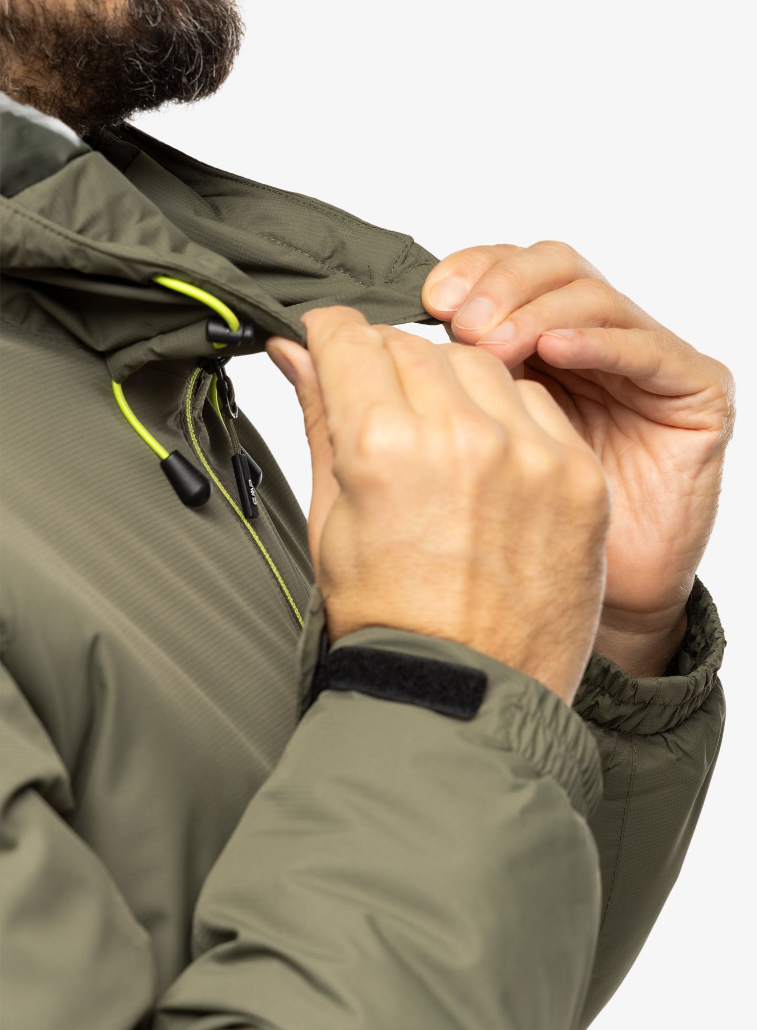 Куртка утеплена CMP Franz Jacket Fix Hood - kaki