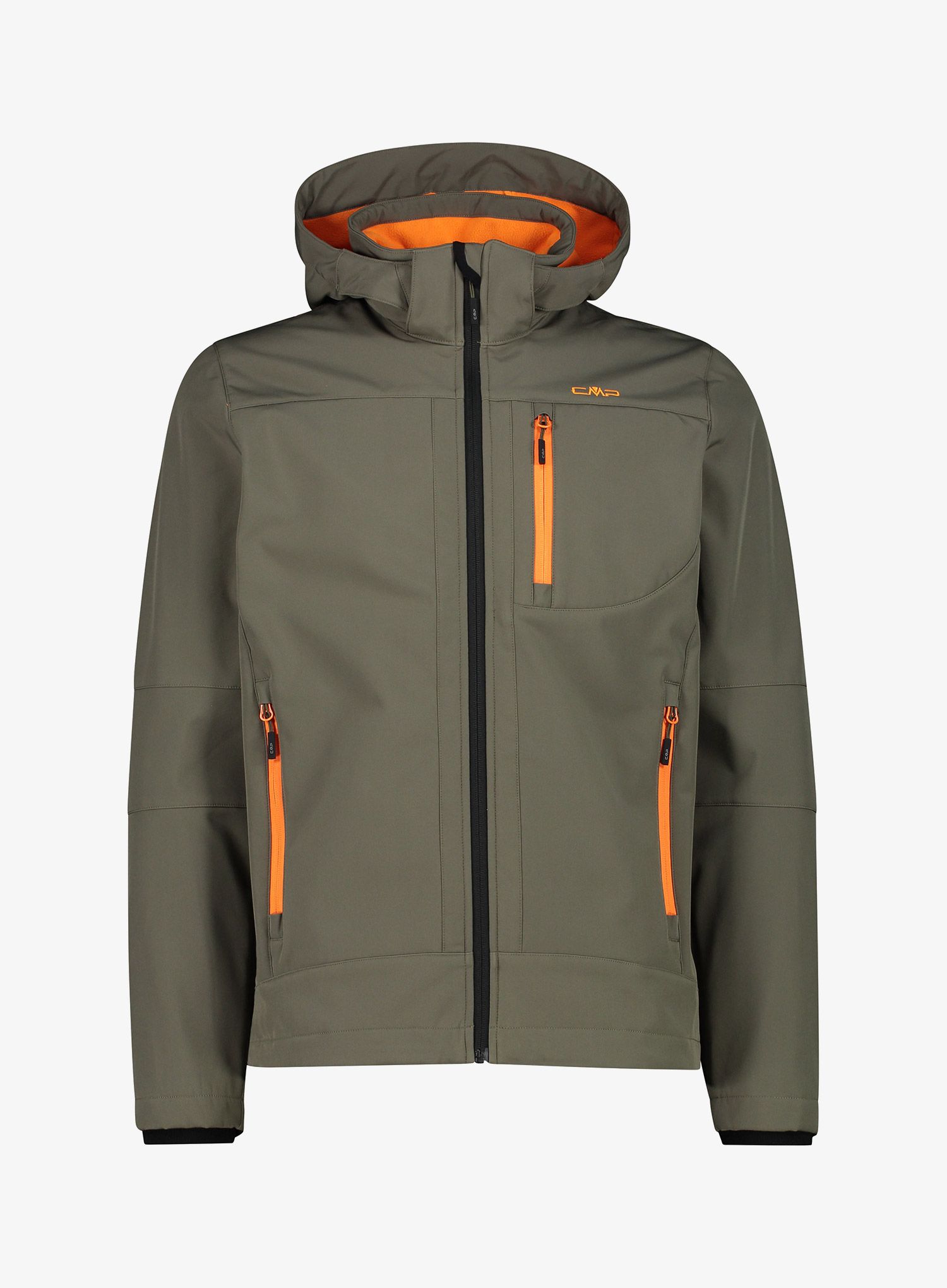 Куртка softshell CMP Vivo Jacket Zip Hood - olive
