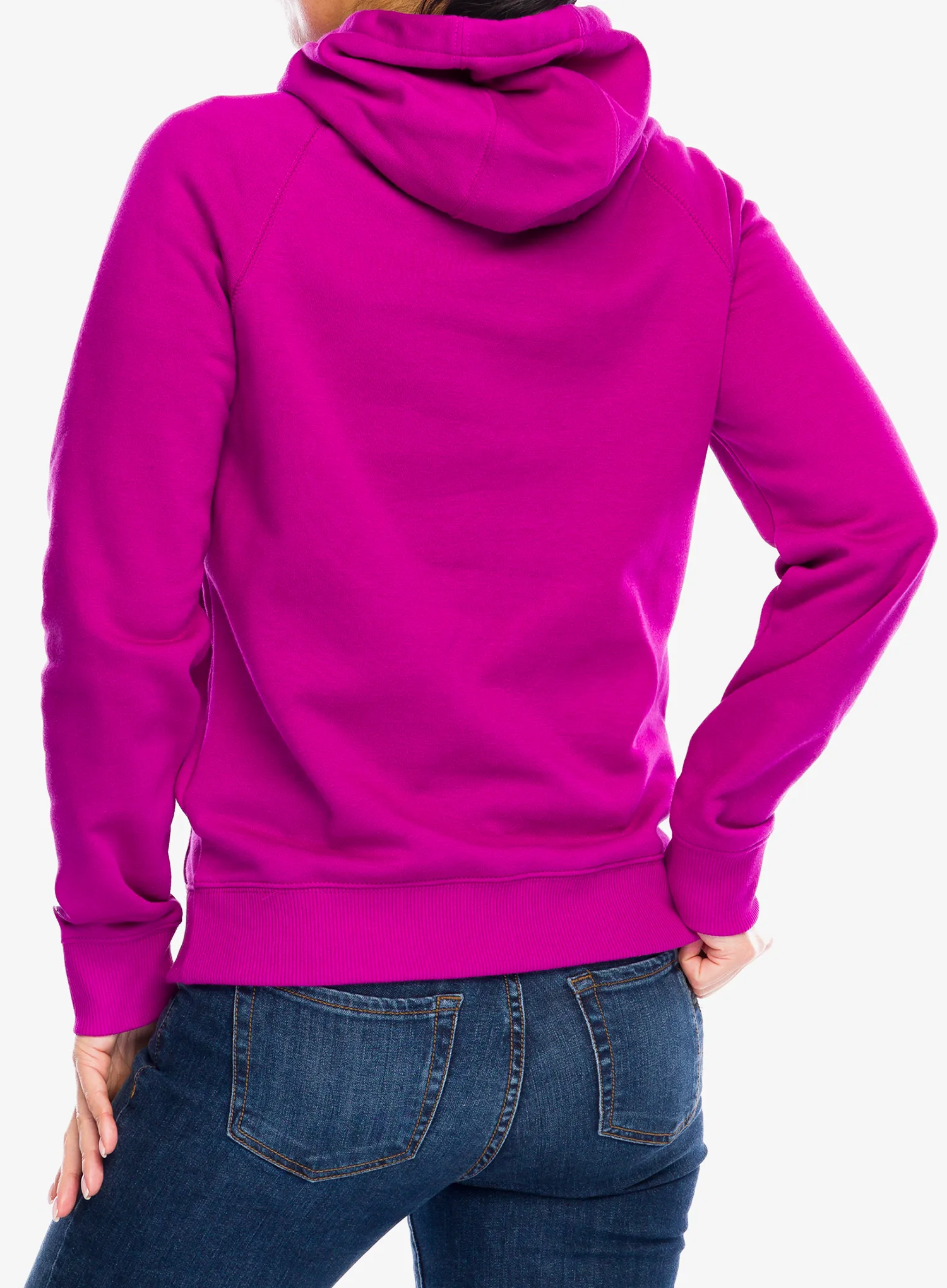Кофта з каптуром жіноча Carhartt Force Lightweight Sweatshirt - magenta agate