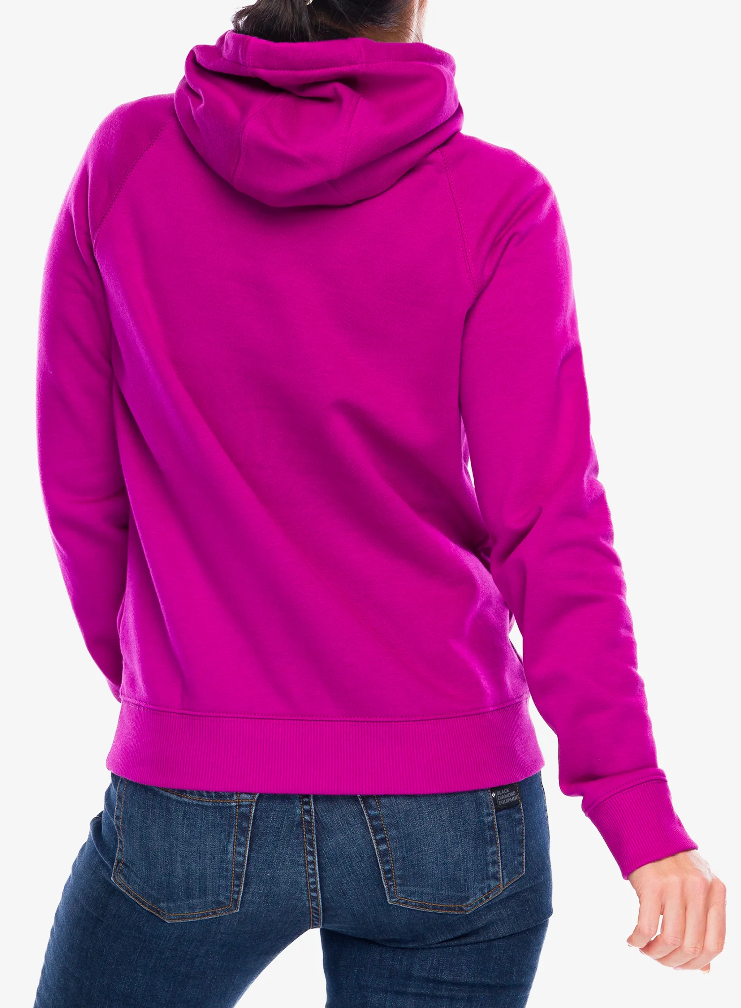 Кофта з каптуром жіноча Carhartt Force Lightweight Sweatshirt - magenta agate