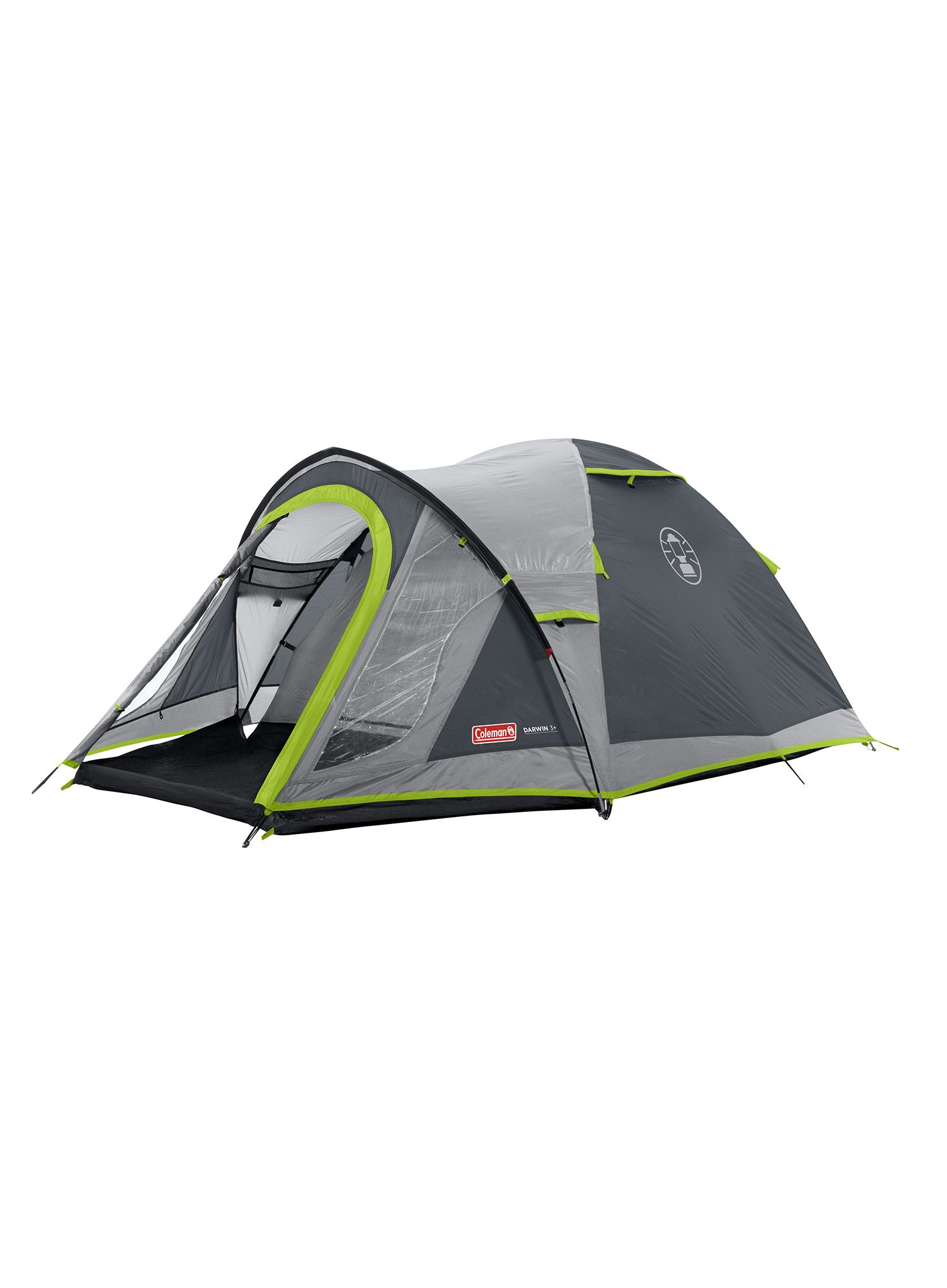 Намет 3-місний Coleman Darwin 3 Plus - grey/green