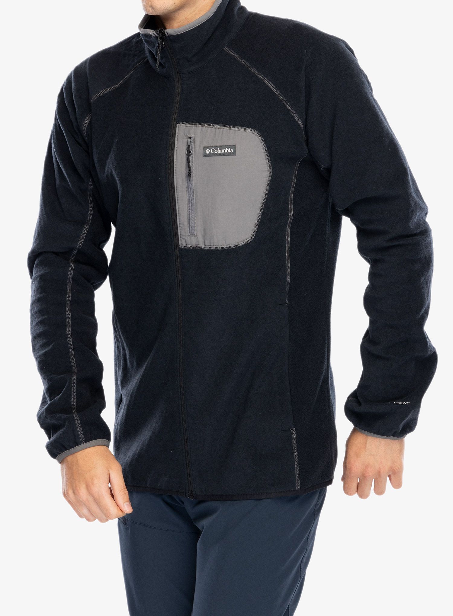 Кофта Columbia Outdoor Tracks Full Zip - black/city grey