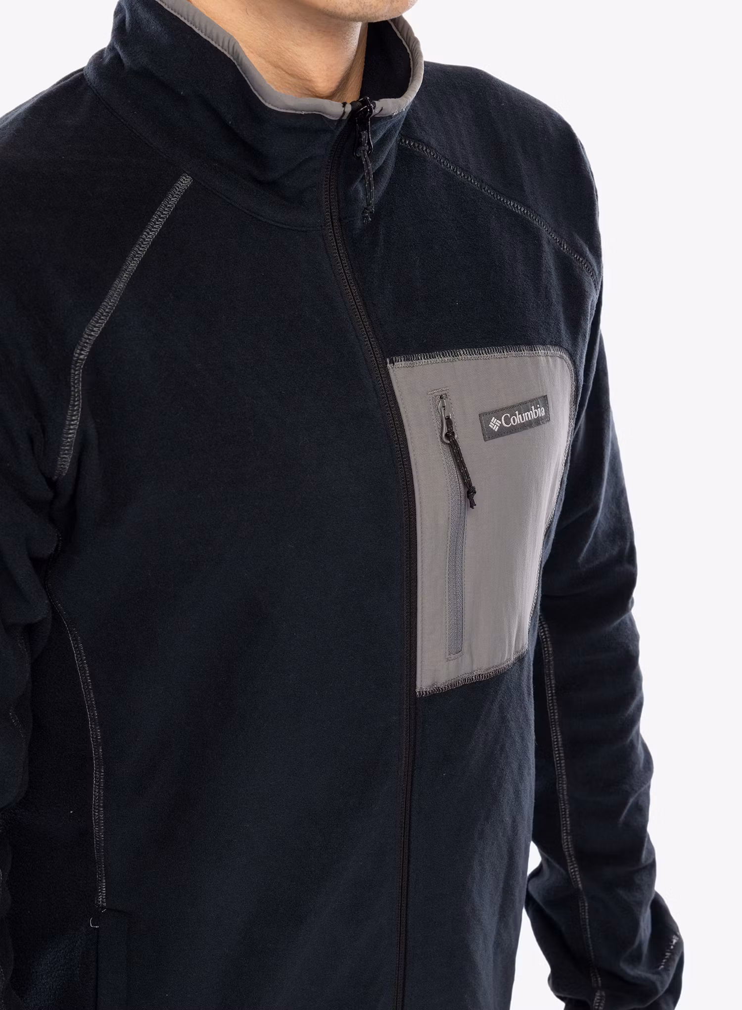 Кофта Columbia Outdoor Tracks Full Zip - black/city grey