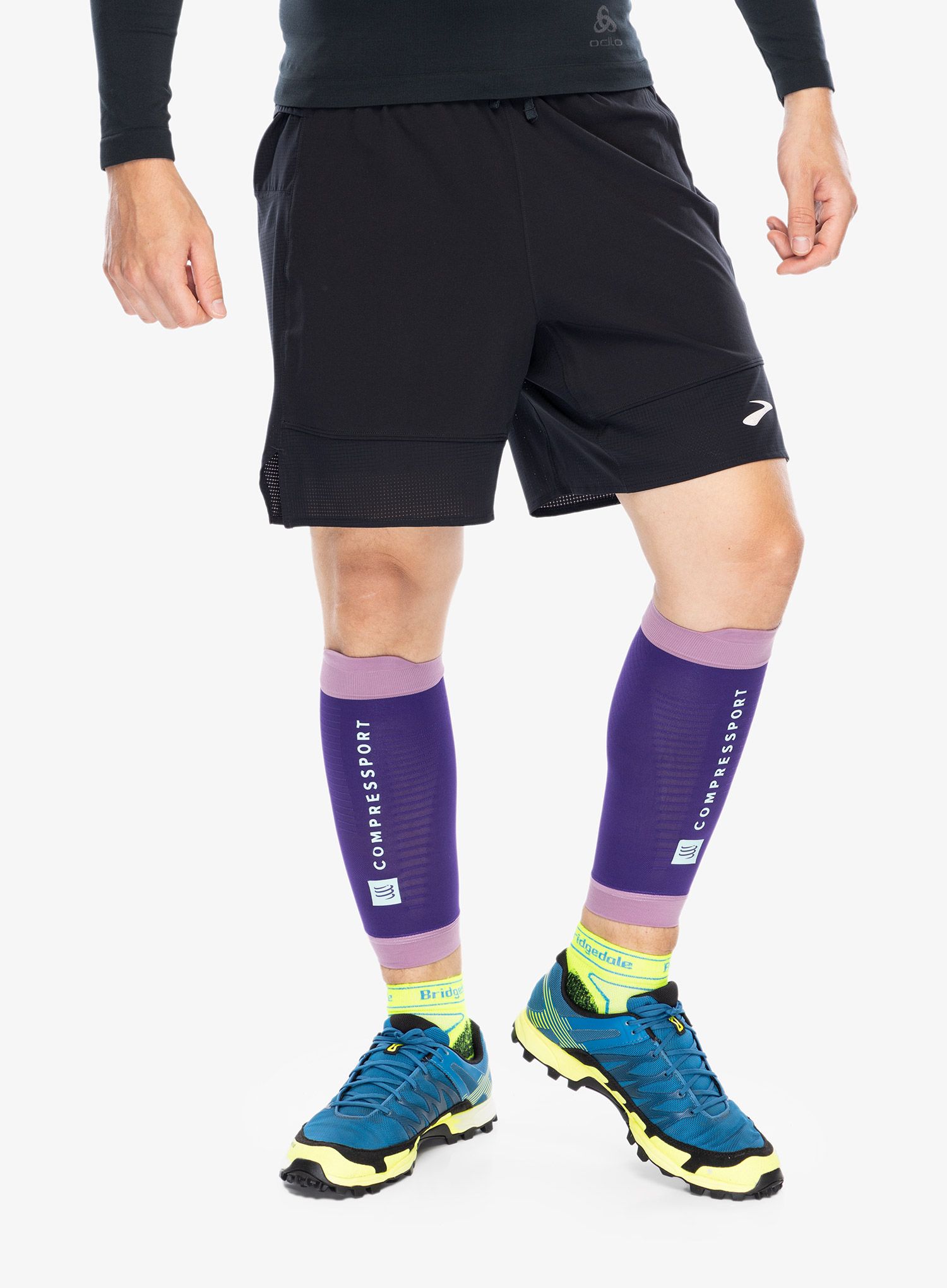 Гетри компресійні Compressport R2 3.0 - purple/grape