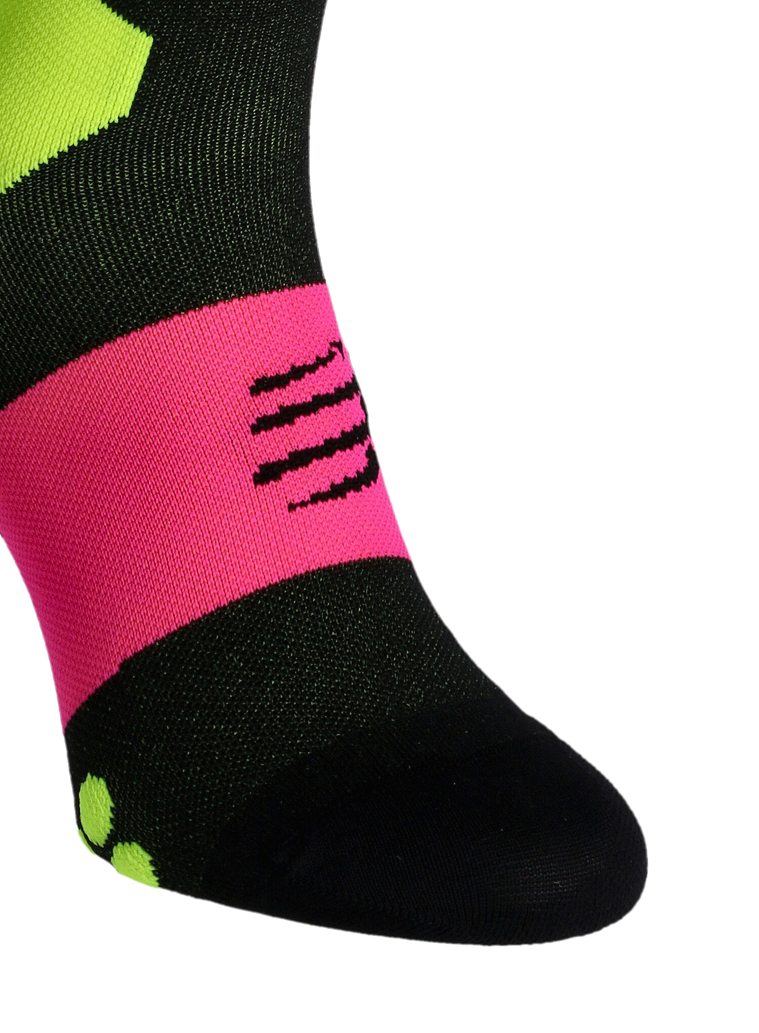 Шкарпетки Compressport Ski Mountaineering Full Socks - safe yellow/black