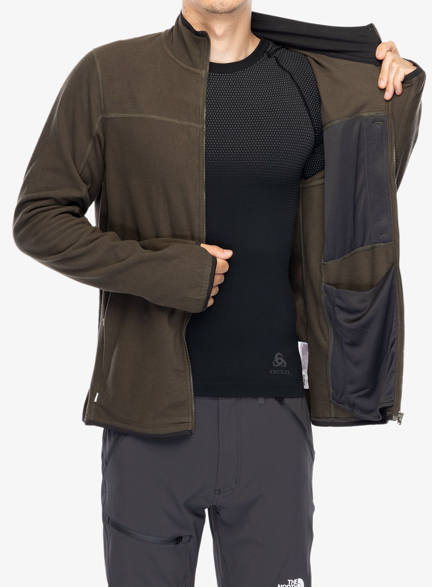 Кофта на замку Craghoppers NosiLife Spry Jacket - woodland green