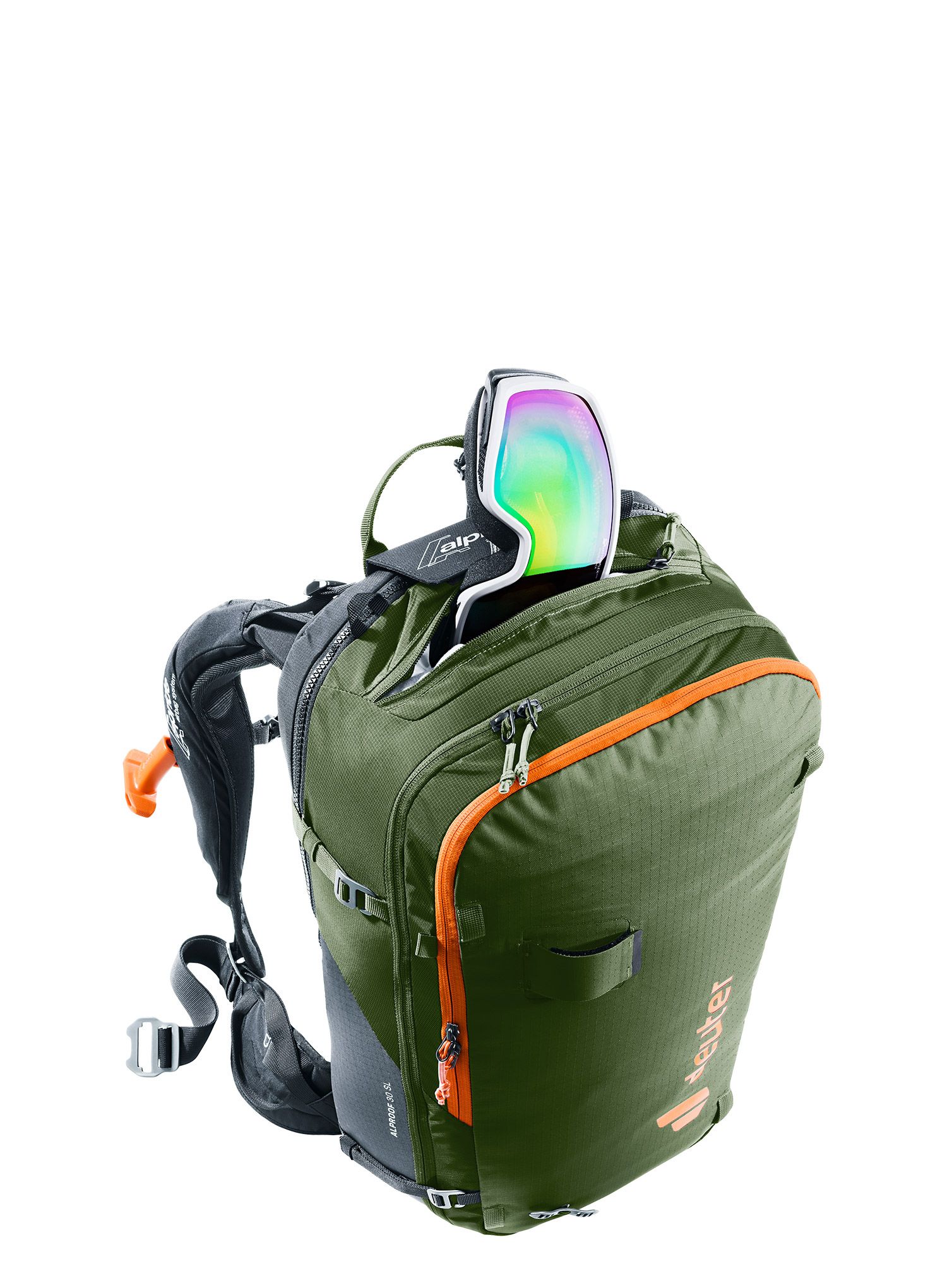 Рюкзак лавинний Deuter Alproof 32 - khaki/black