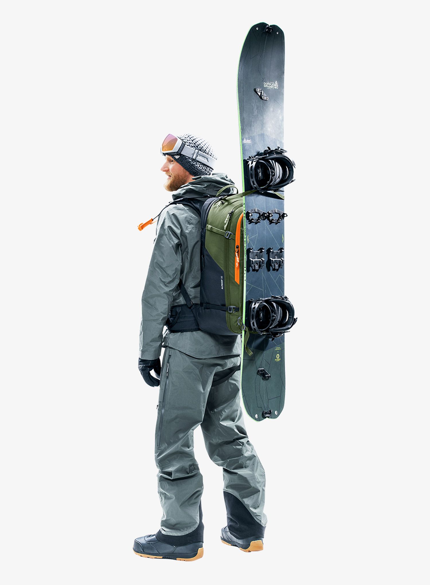 Рюкзак лавинний Deuter Alproof 32 - khaki/black