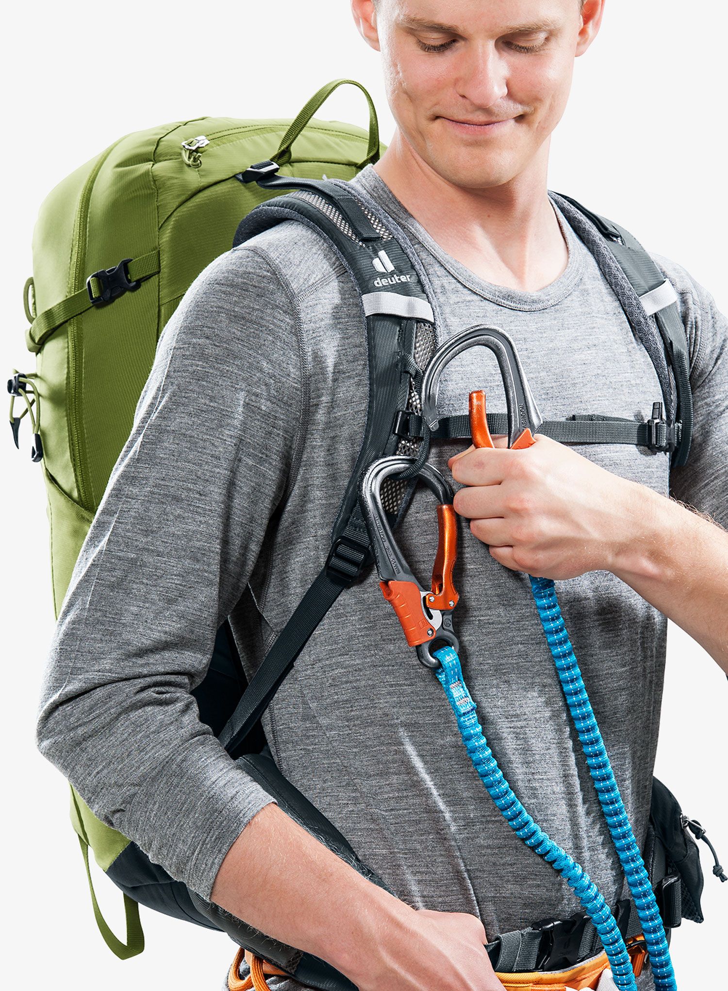 Рюкзак туристичний Deuter Trail Pro 33 - meadow/graph