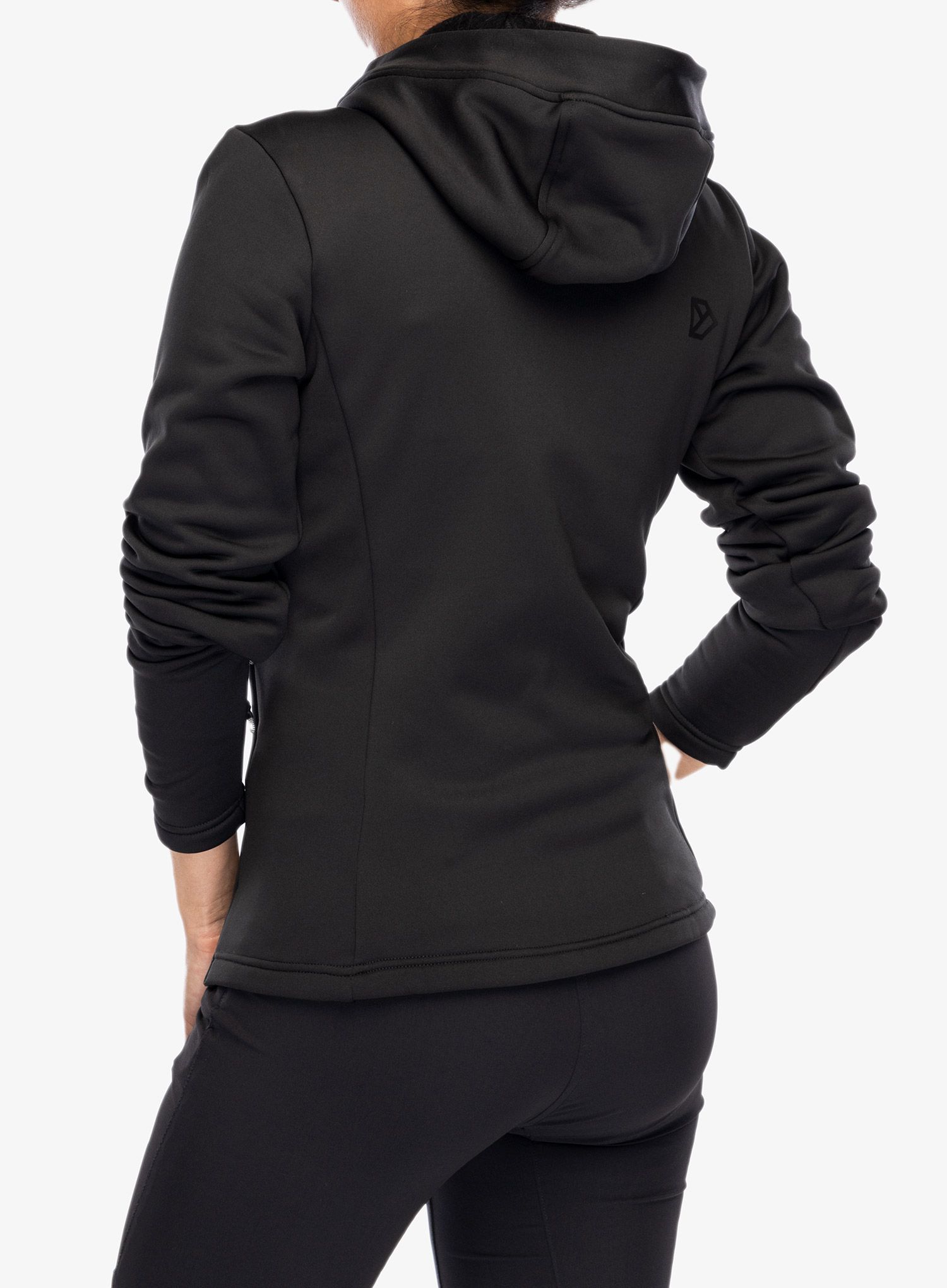 Кофта з каптуром жіноча Didriksons Anneli Full Zip 2 - black