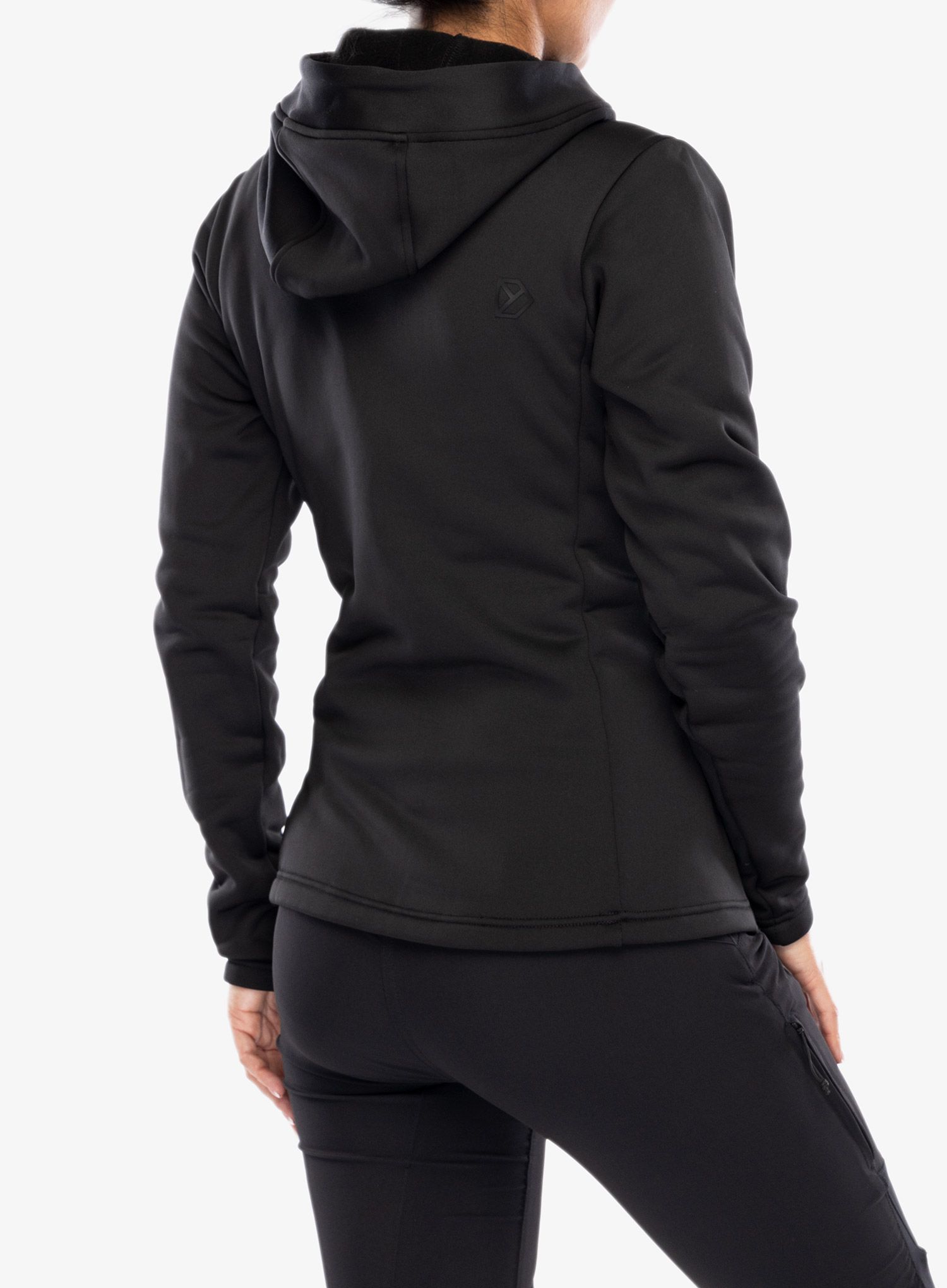 Кофта з каптуром жіноча Didriksons Anneli Full Zip 2 - black
