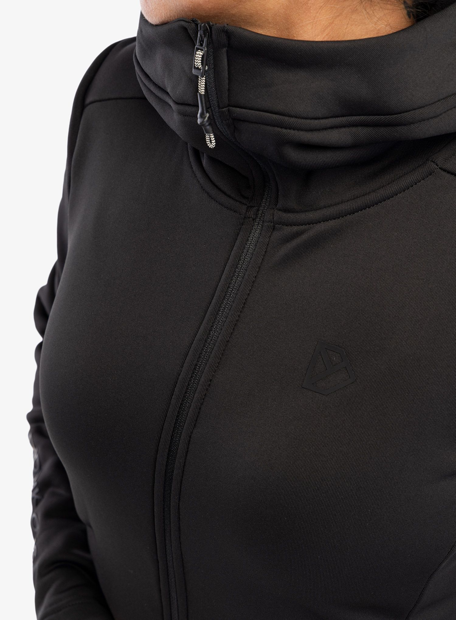 Кофта з каптуром жіноча Didriksons Anneli Full Zip 2 - black