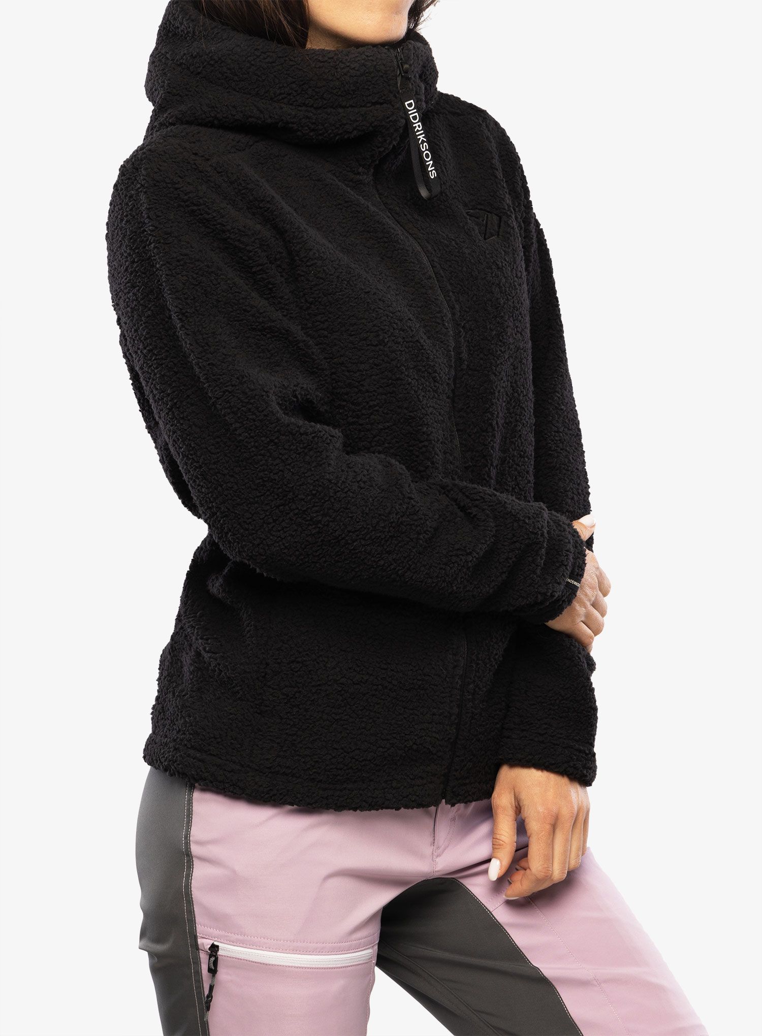Фліска жіноча Didriksons Anniken Full Zip 2 - black