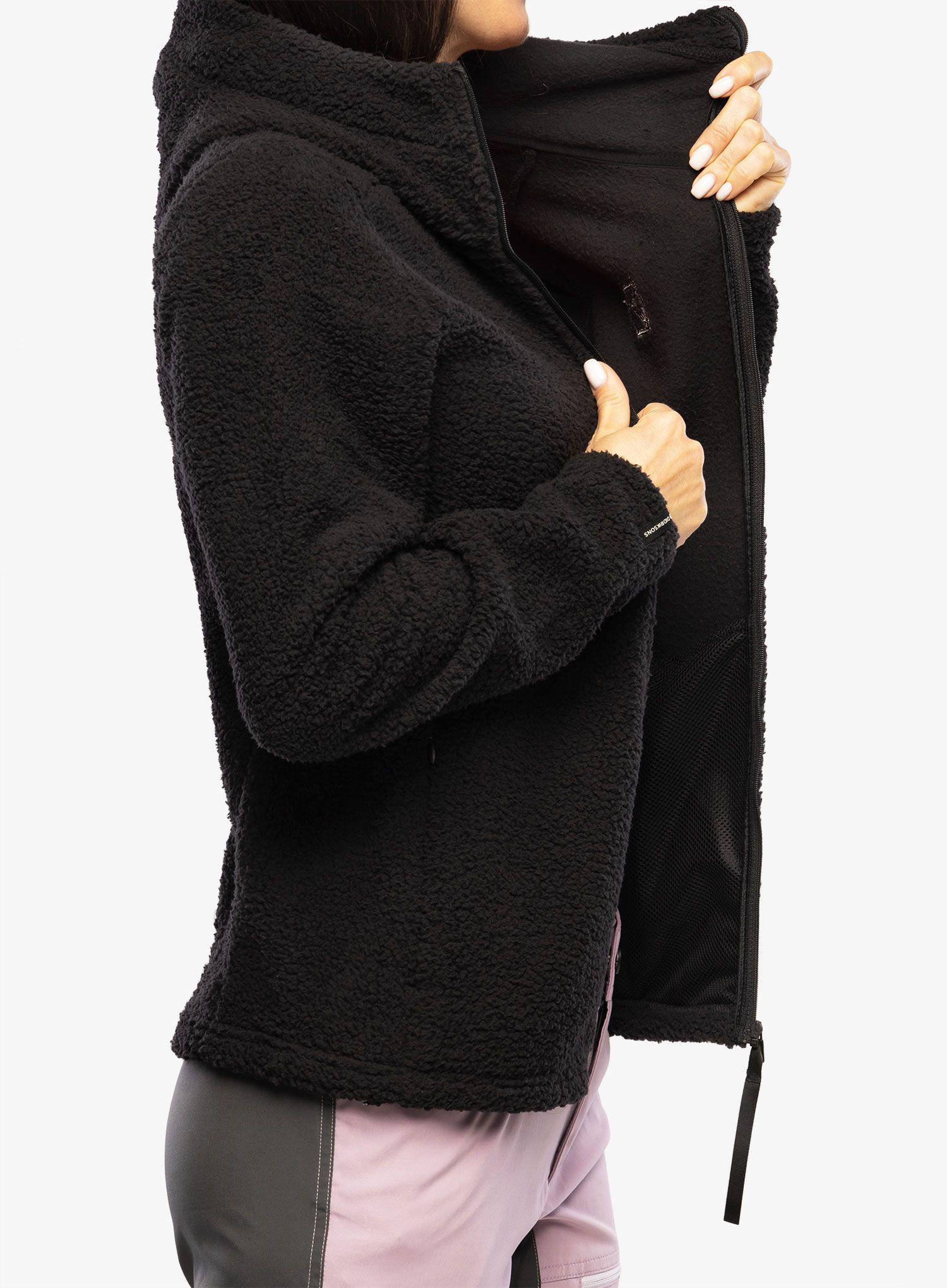 Фліска жіноча Didriksons Anniken Full Zip 2 - black