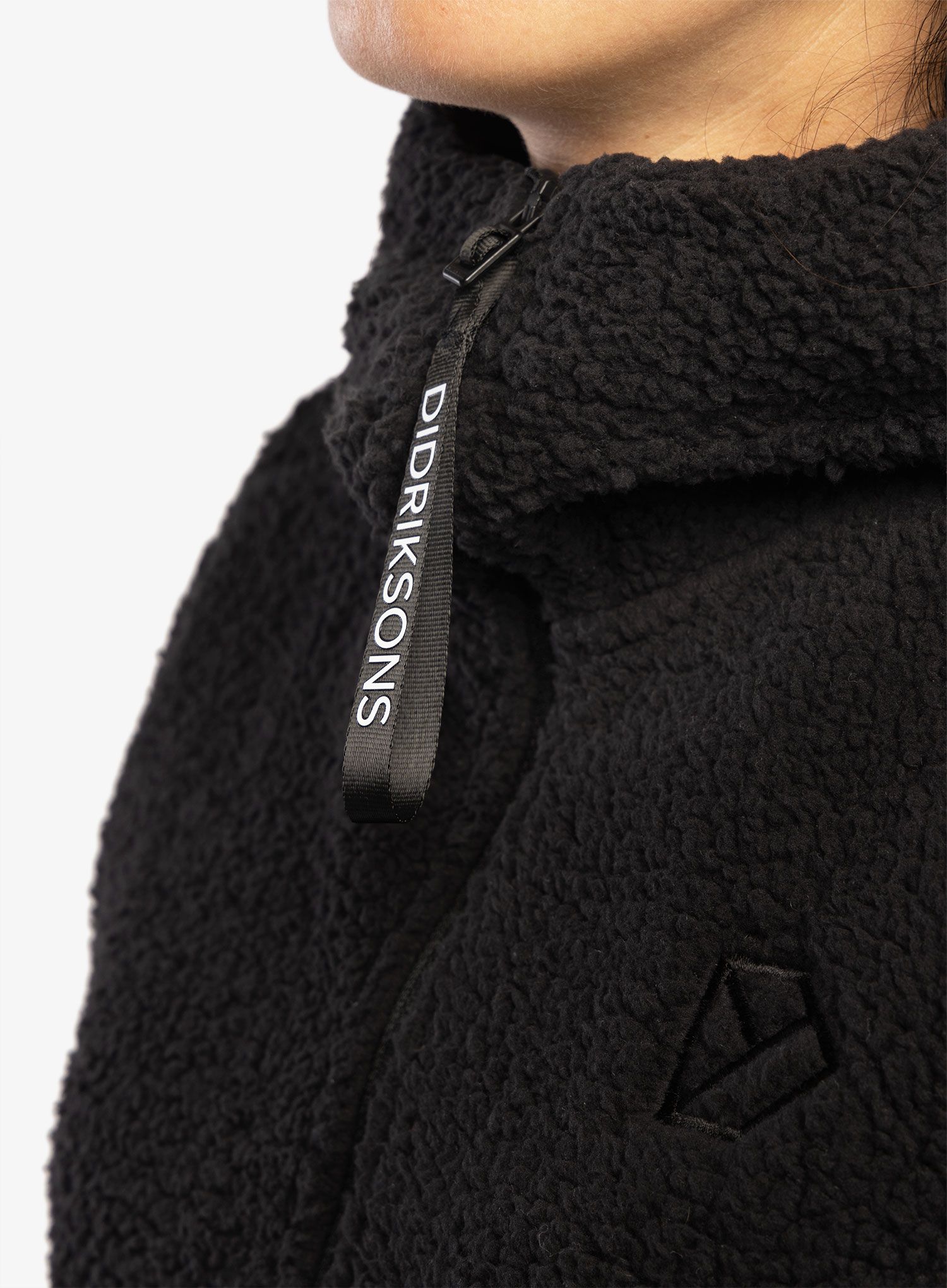 Фліска жіноча Didriksons Anniken Full Zip 2 - black