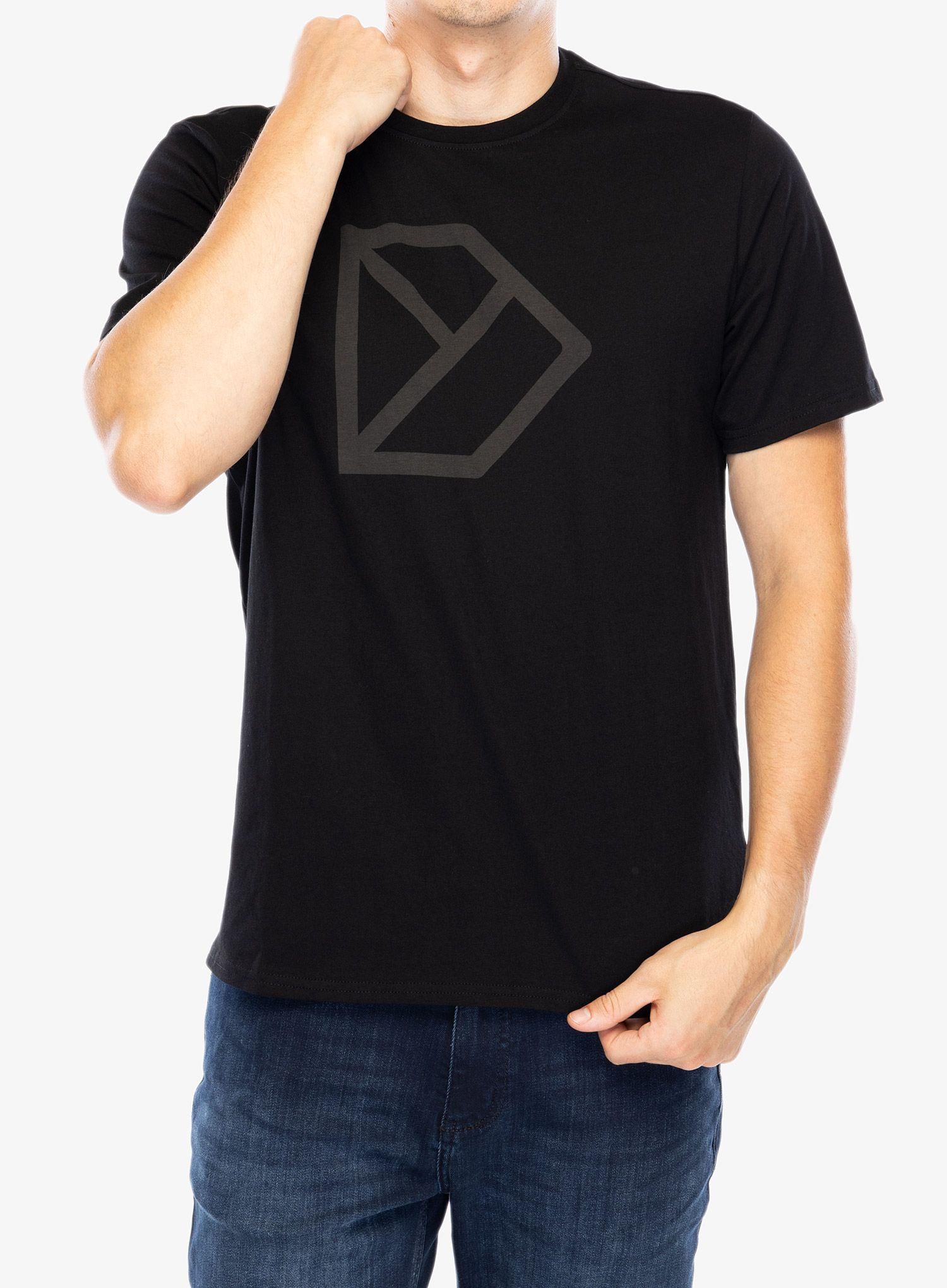 Футболка бавовняна Didriksons D-Logo T-Shirt - black
